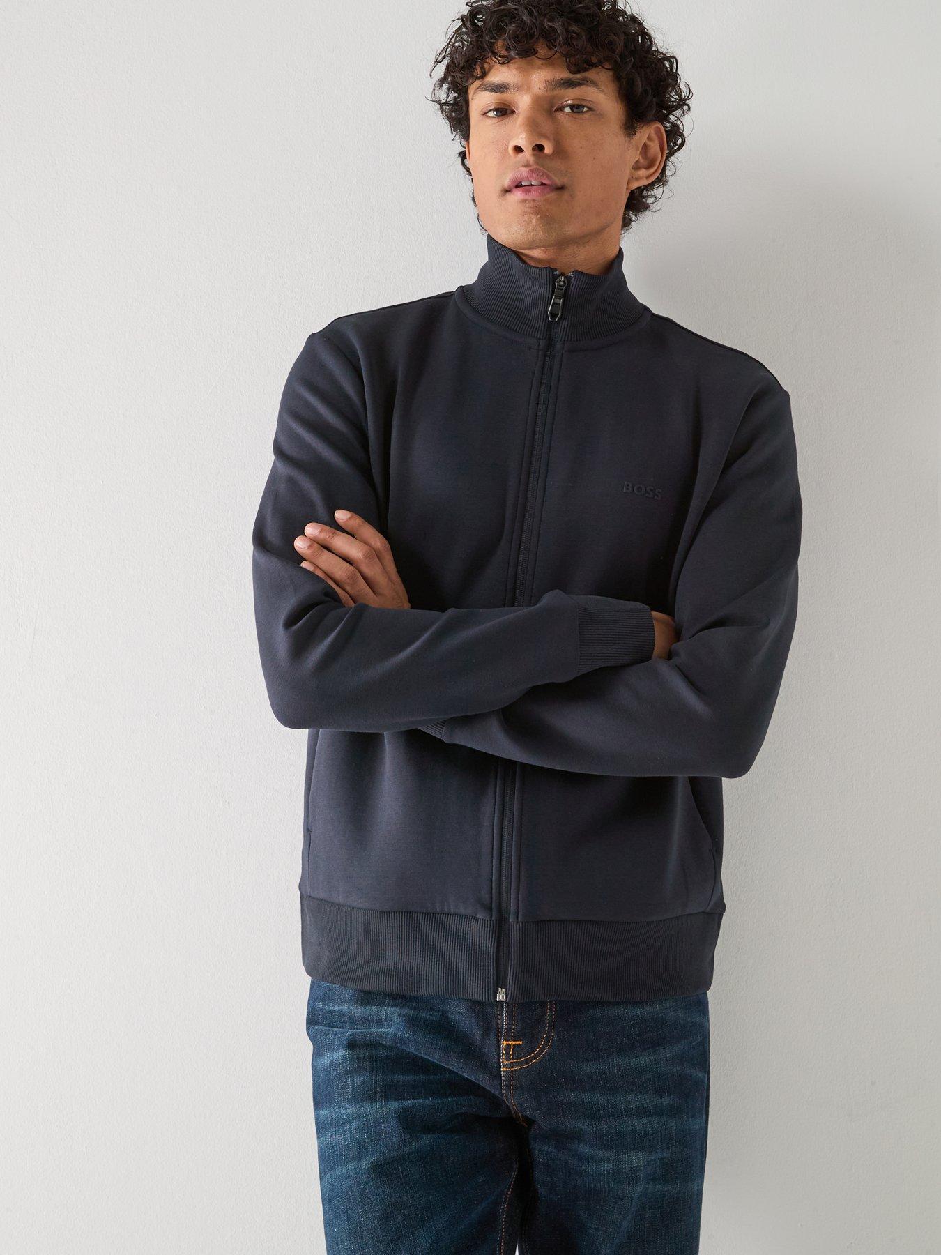 Image 6 of 6 of BOSS Skaz Full Zip Jacket - Navy