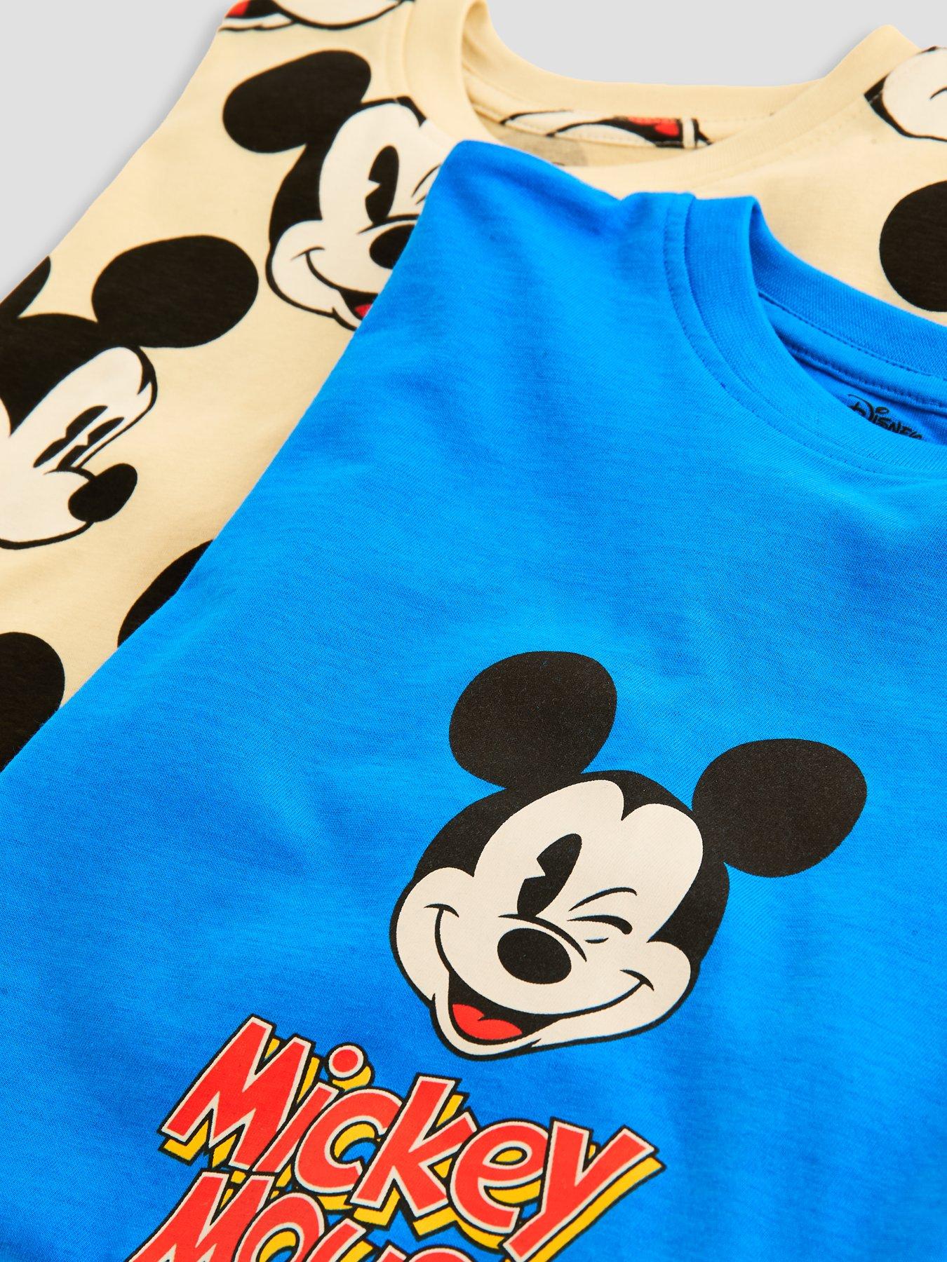 Image 5 of 5 of The Very Collection Mickey Mouse 2 Pack Shortie Pyjamas - Multi