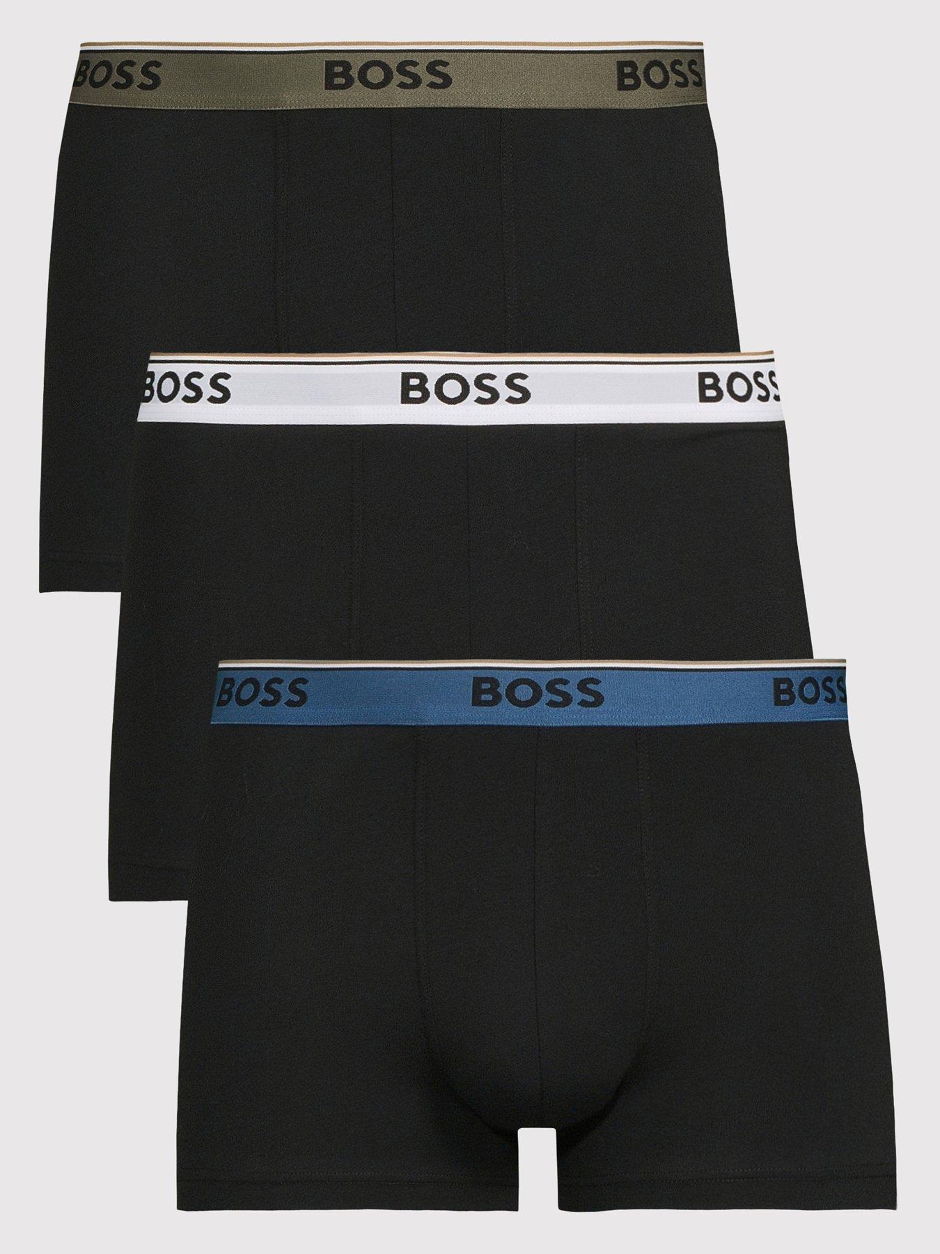 BOSS: 3 Pack Power Trunks - Black