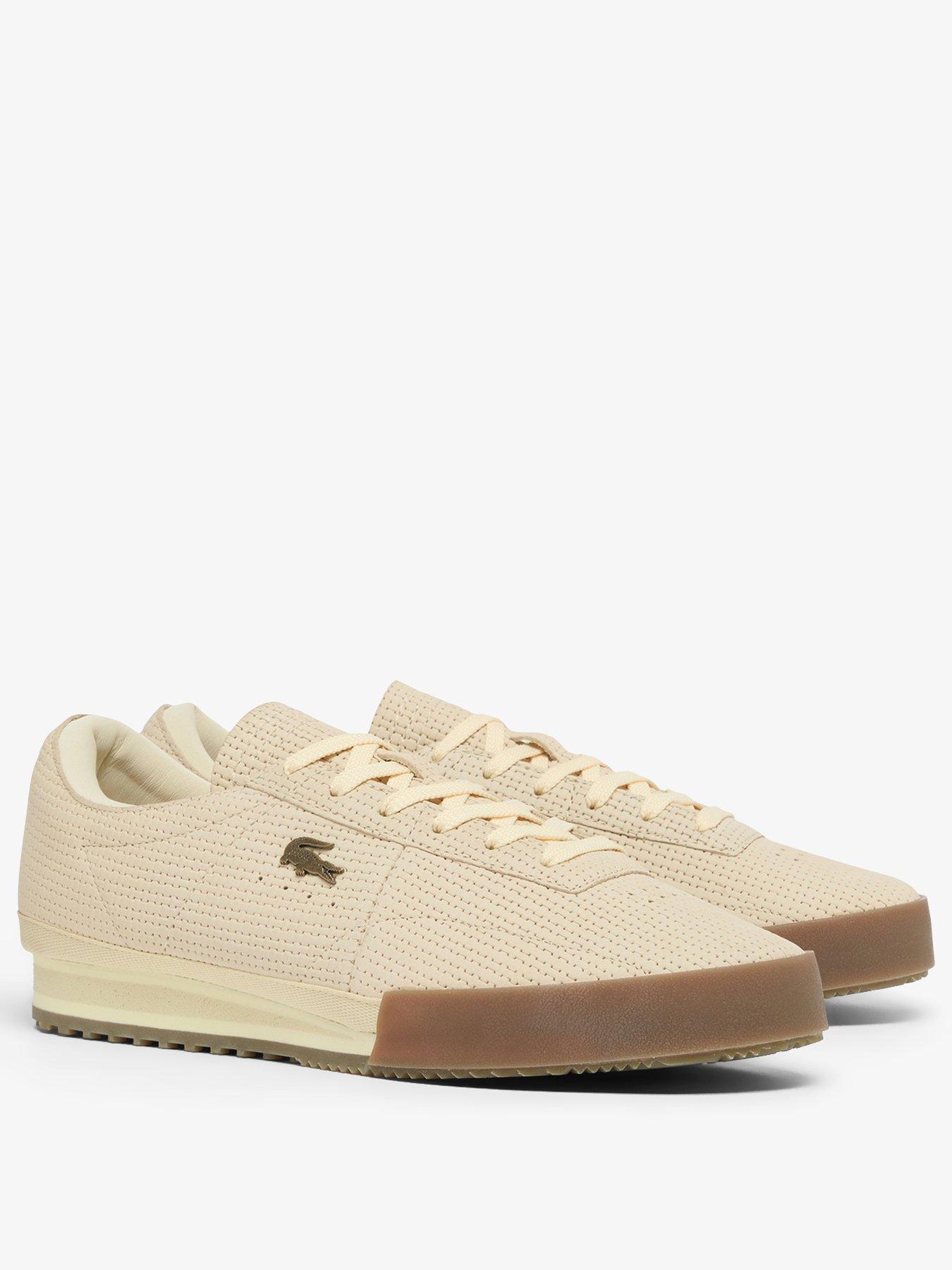 Image 2 of 6 of Lacoste Aura Trainers - Light Beige