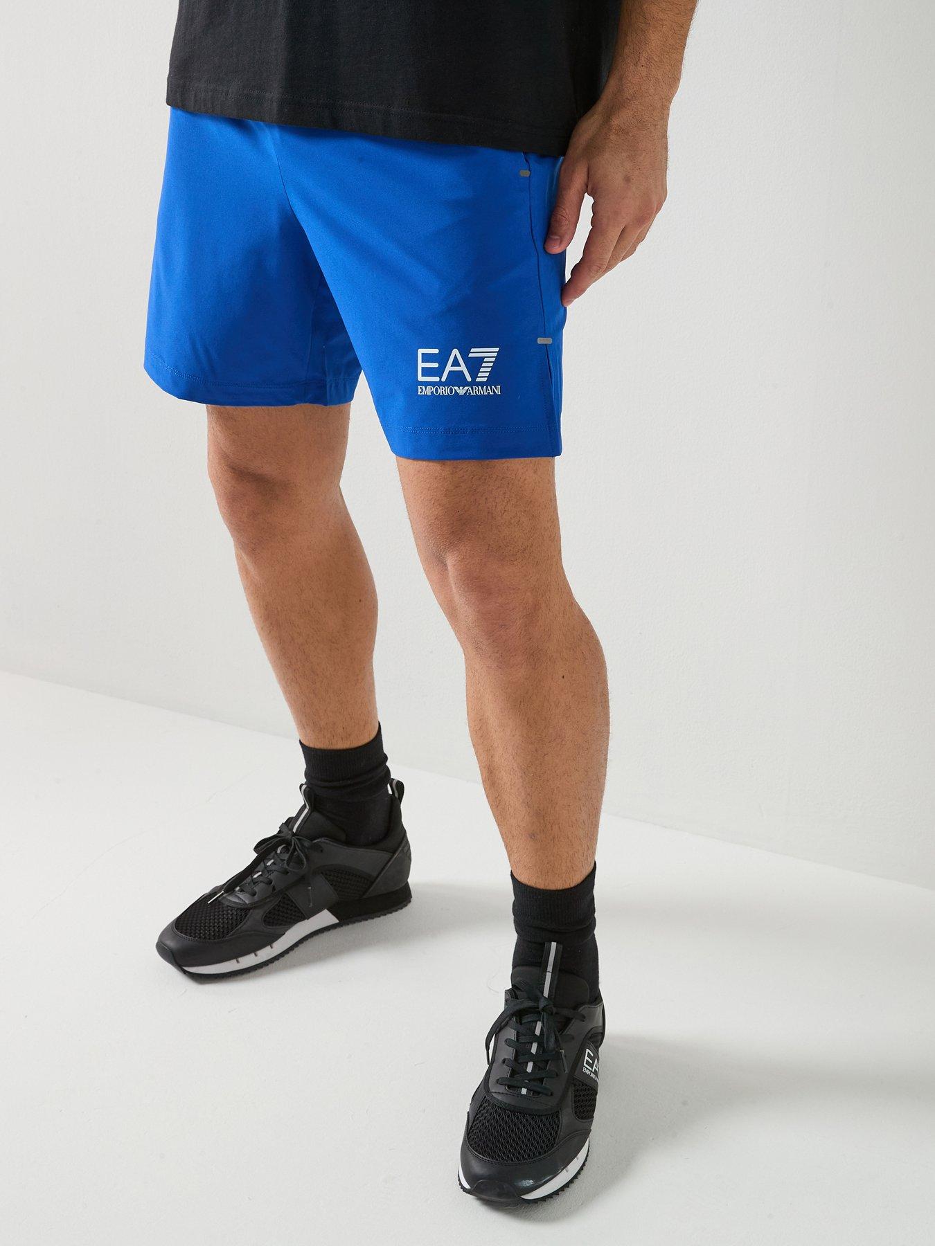 EA7 Emporio Armani Tennis Pro Multi-Sport Ventus Shorts - Blue