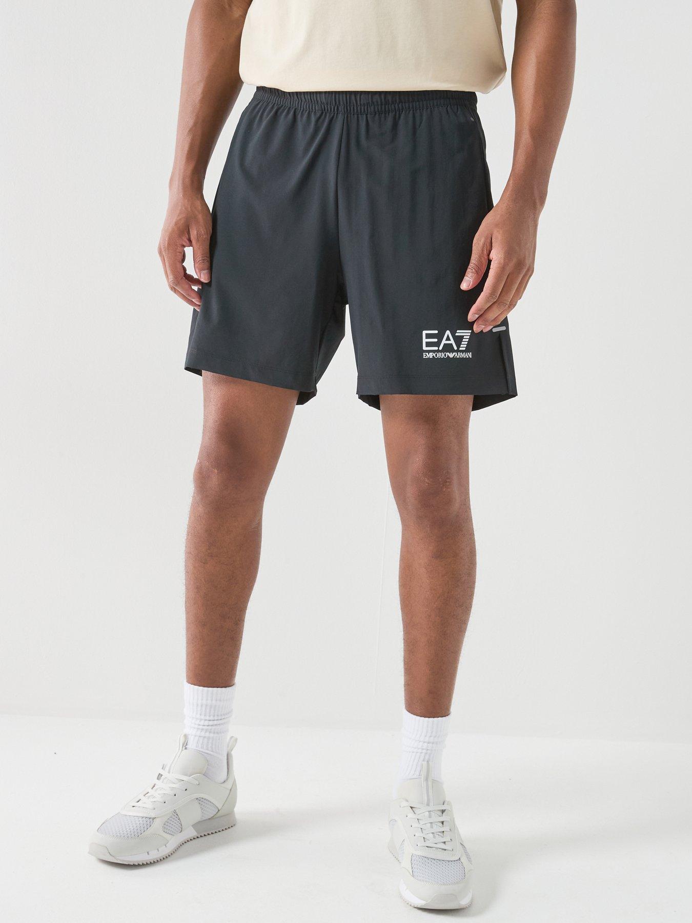 EA7 Emporio Armani Tennis Pro Multi-Sport Ventus Shorts - Black