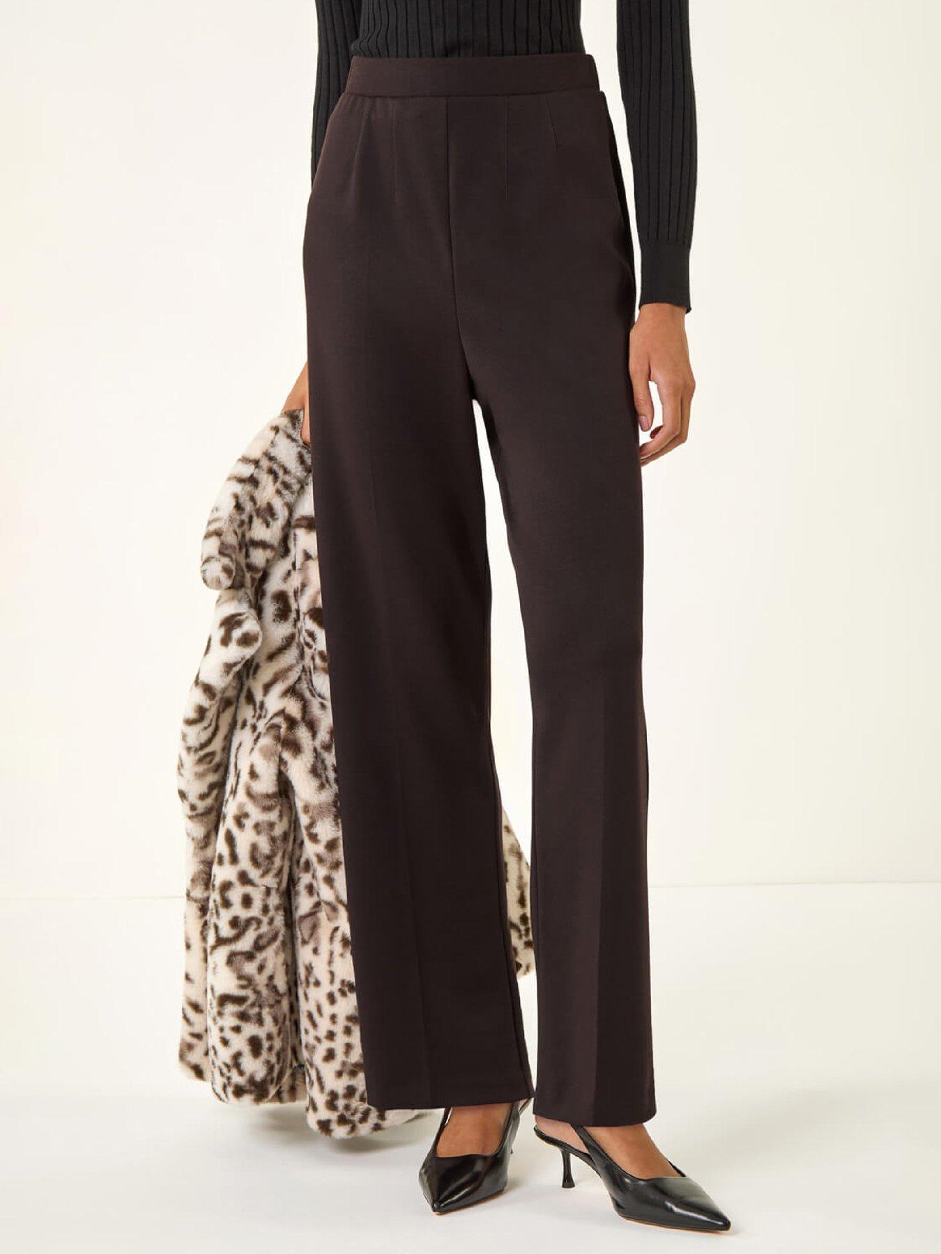Image 1 of 5 of Roman Straight Leg Ponte Trouser