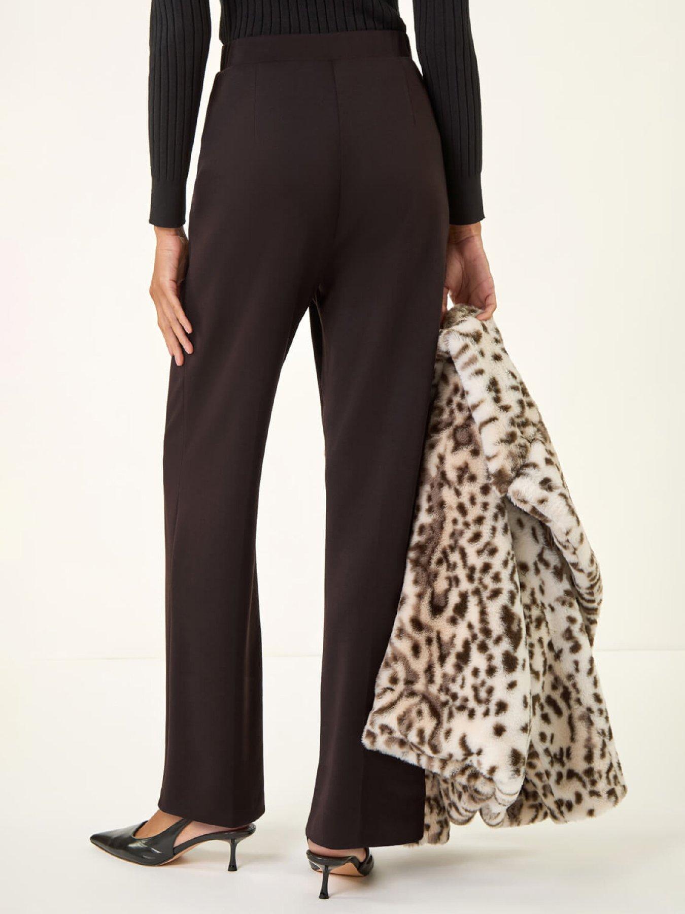 Image 2 of 5 of Roman Straight Leg Ponte Trouser