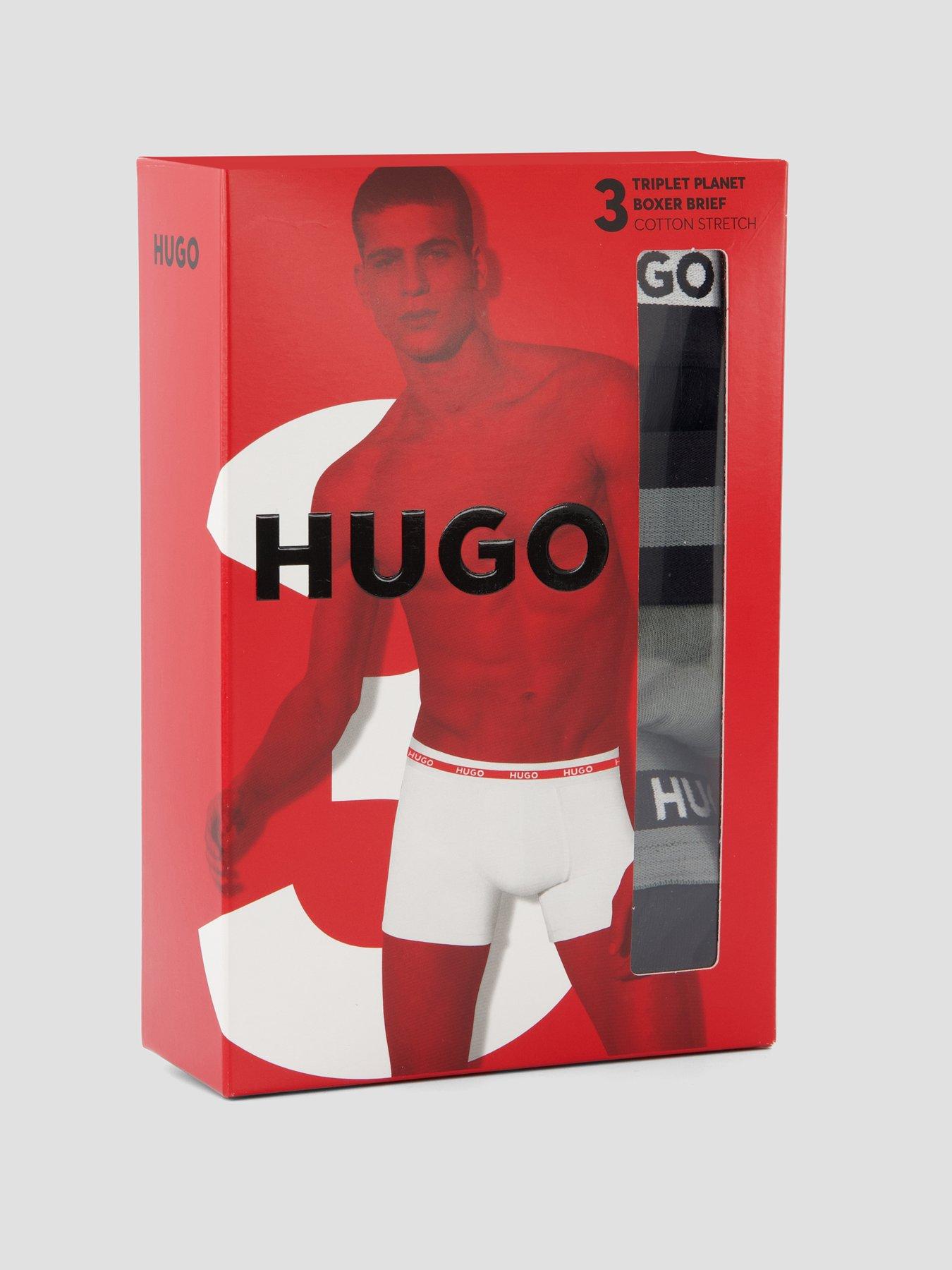 HUGO 3 Pack Triplet Boxer Briefs - Assorted | Very