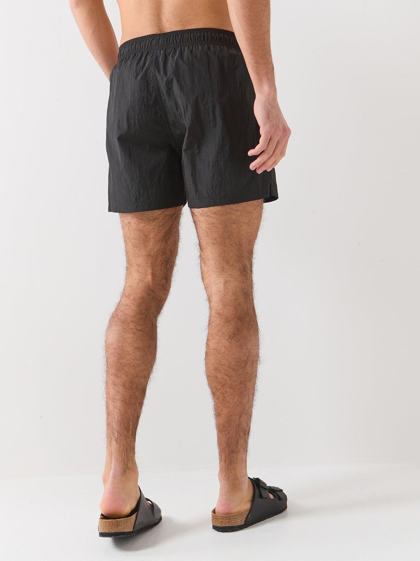 Image 2 of 5 of Emporio Armani Bodywear Embroidered Logo Swimshort - Black