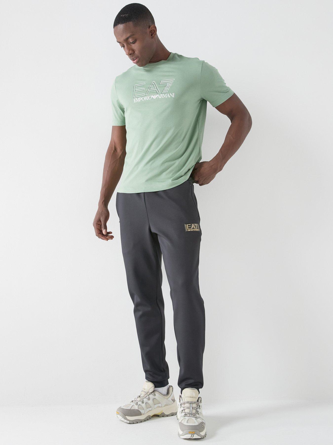 Image 3 of 5 of EA7 Emporio Armani Train Visibility T-Shirt - Green