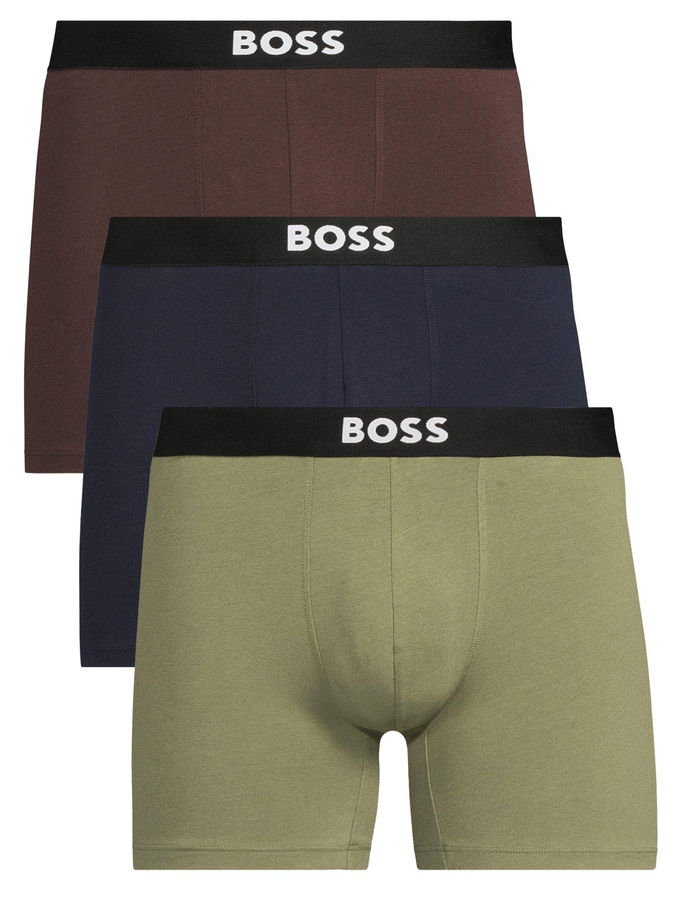 Image 1 of 4 of BOSS 3 Pack One Boxer Briefs - Assorted