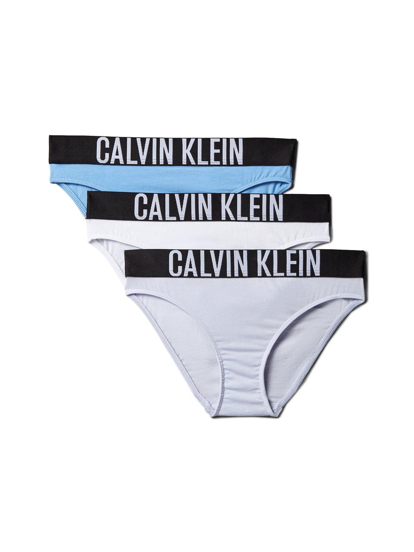 Calvin Klein Girls 3 Pack Intense Power Bikini Briefs