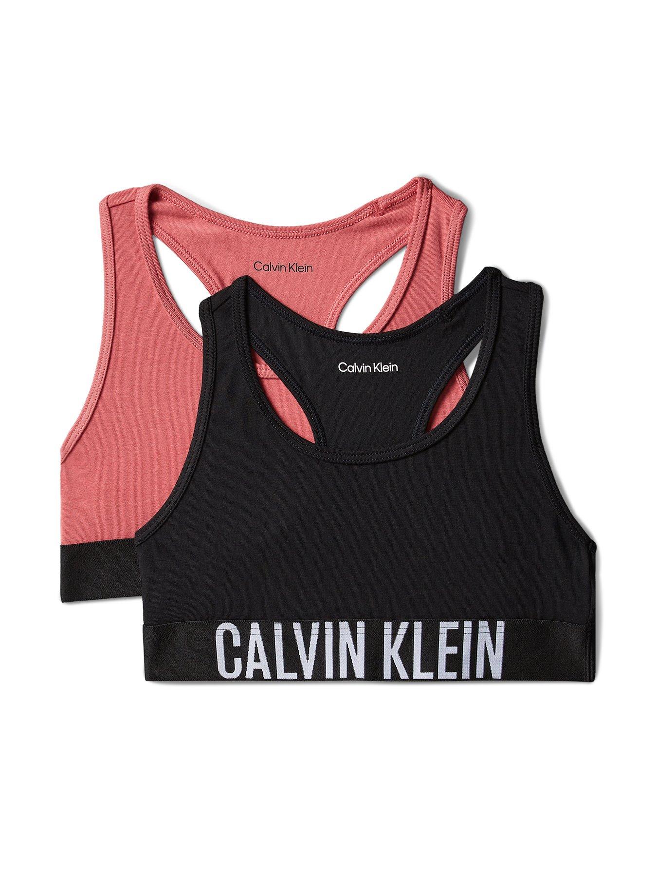 Calvin Klein Girls 2-Pack Intense Power Bralette - Multi