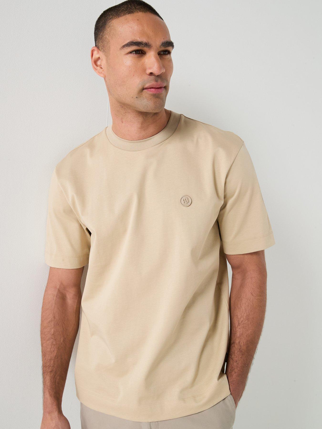 BOSS C-Tames 98 Bb Logo T-Shirt - Beige