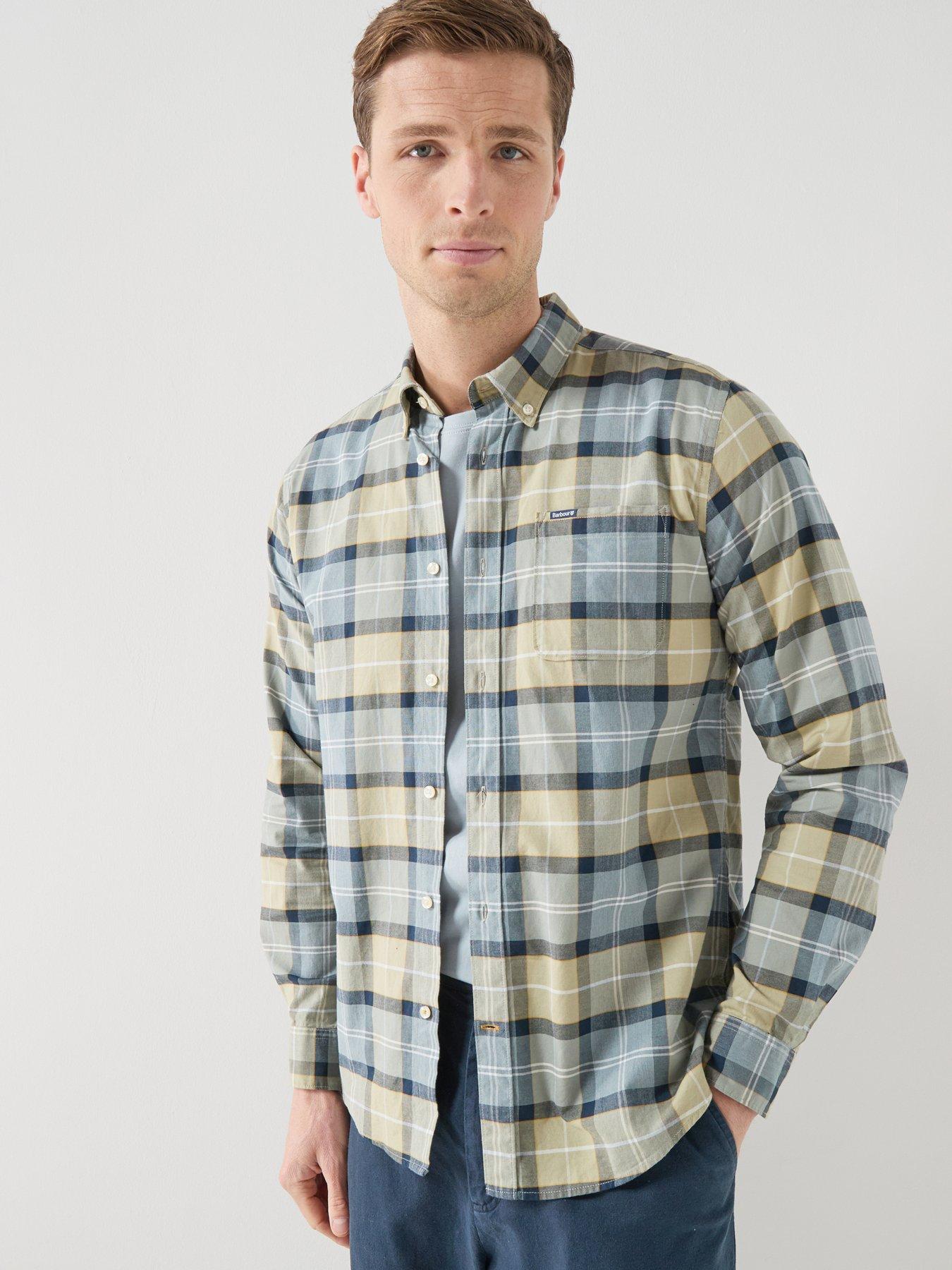 Barbour Lewis Tailored Fit Shirt - Green