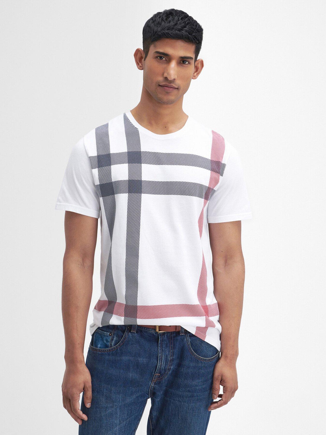 Image 1 of 5 of Barbour Blaine T-Shirt - White