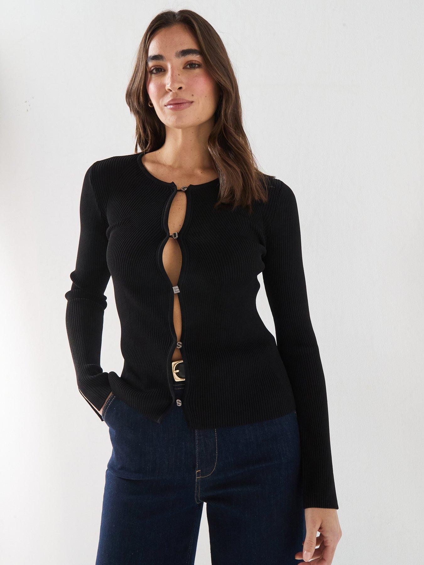 Guess Jeans Long Sleeve Stella Cardi Sweater