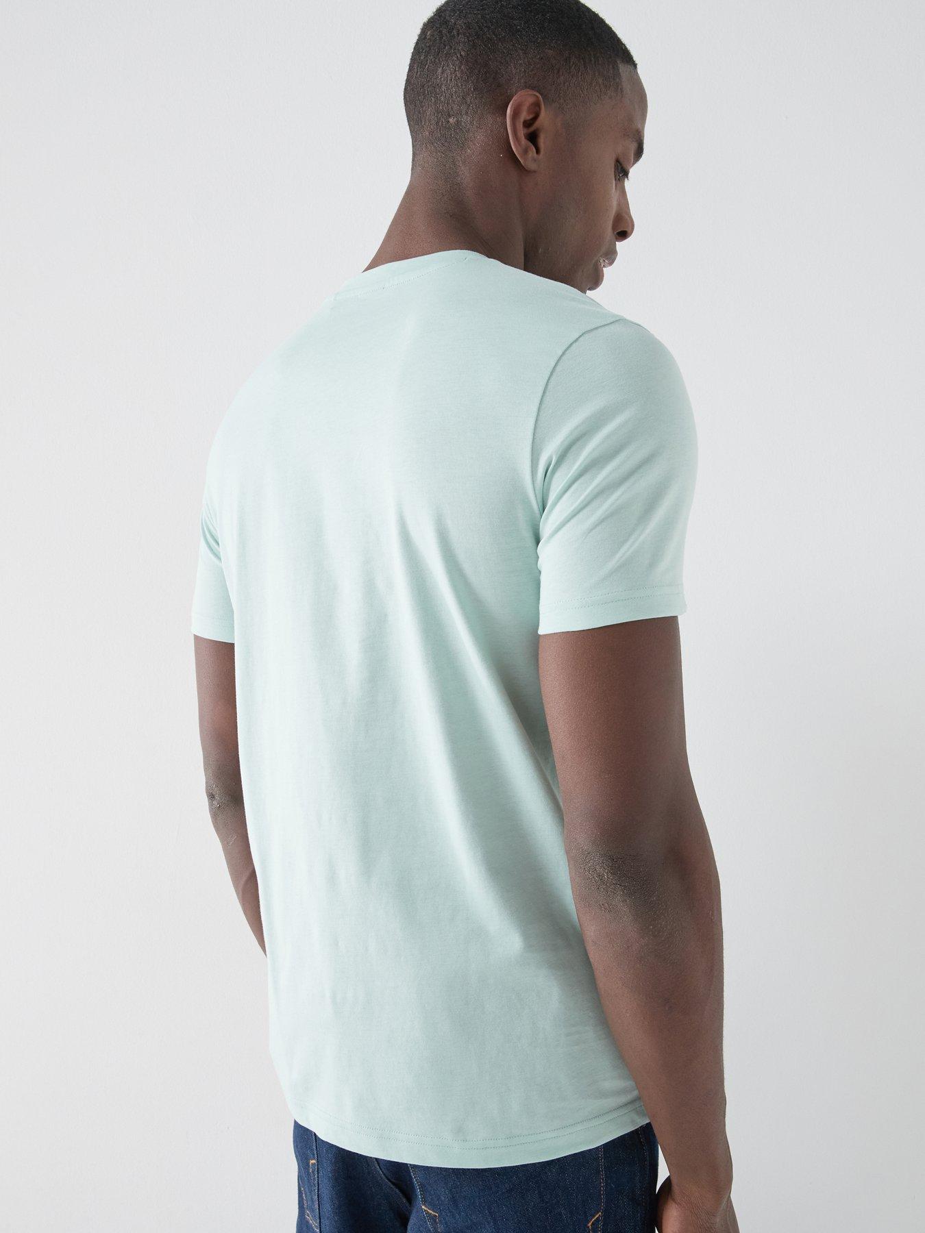 Image 2 of 4 of BOSS Large Logo T-Shirt - Light Blue