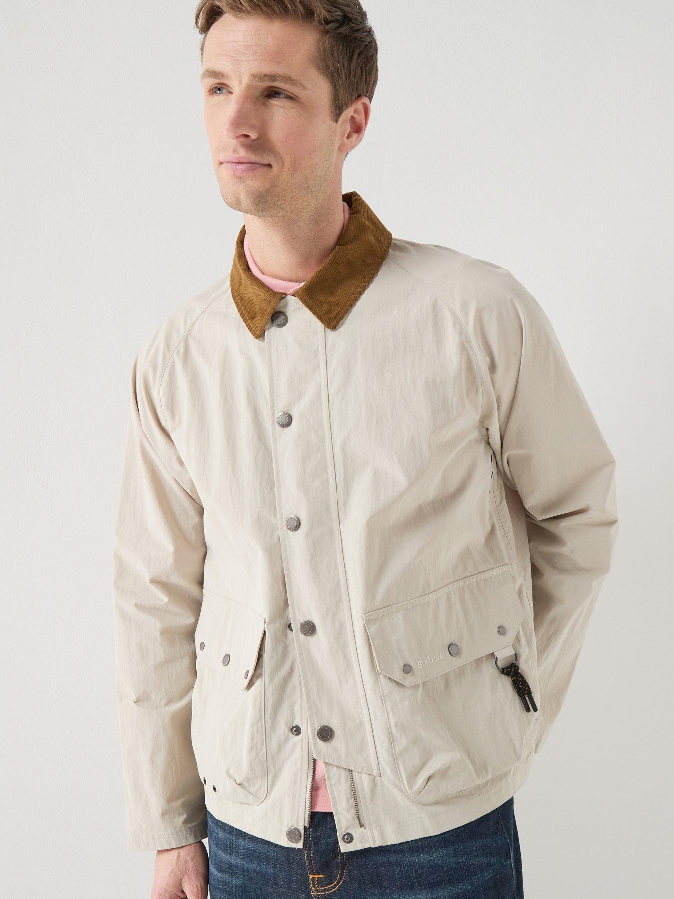 Image 1 of 6 of Barbour Re-Engineered Casual Chore Jacket - White