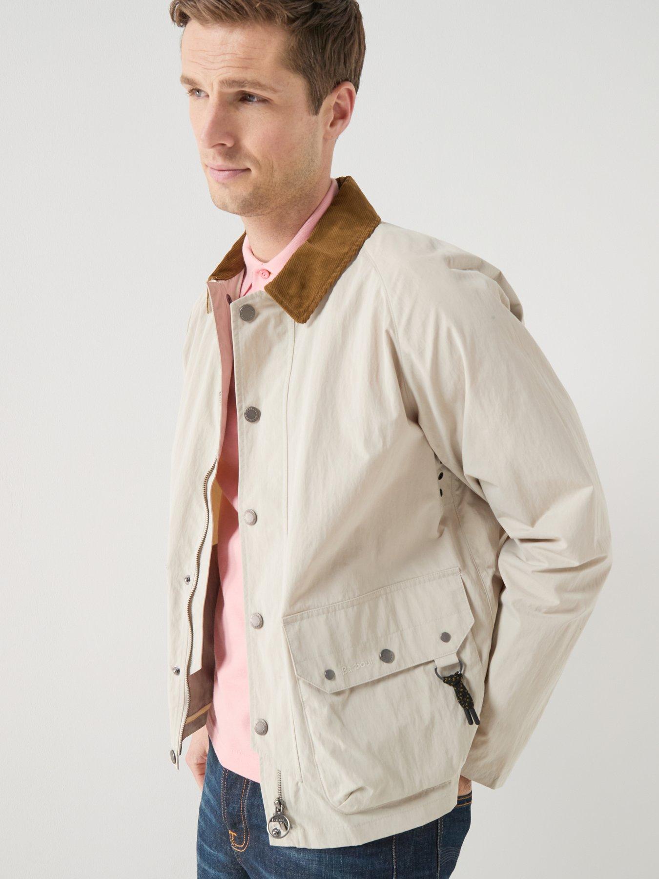 Image 5 of 6 of Barbour Re-Engineered Casual Chore Jacket - White