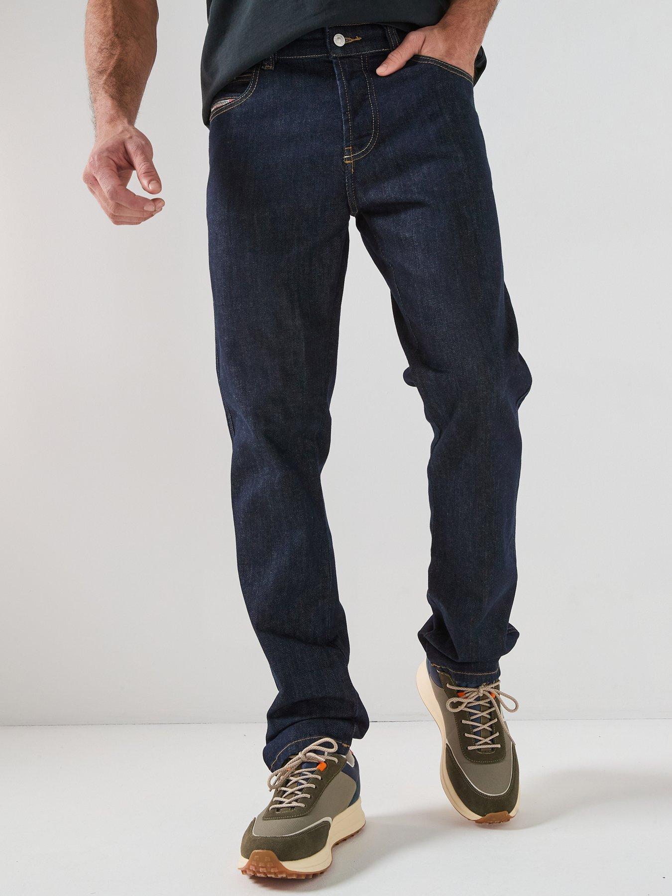 Diesel D-Vyl Slim Straight Fit Jeans - Dark Blue