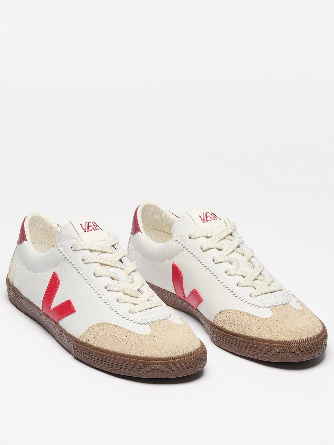 Image 2 of 3 of Veja Mens Volley OT Leather Trainers - White