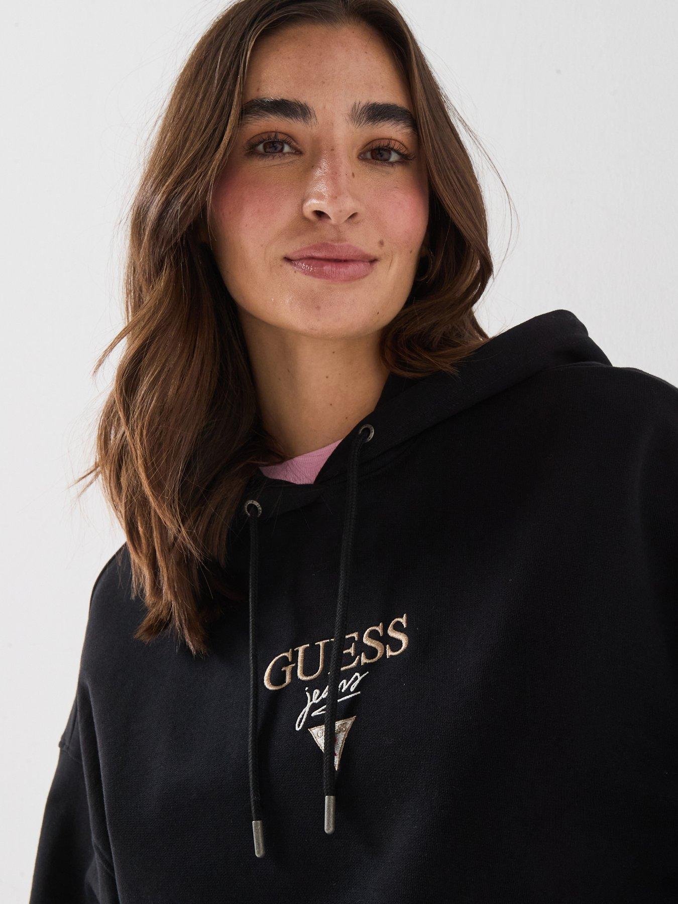 Image 4 of 6 of Guess Baker Cropped Hoodie