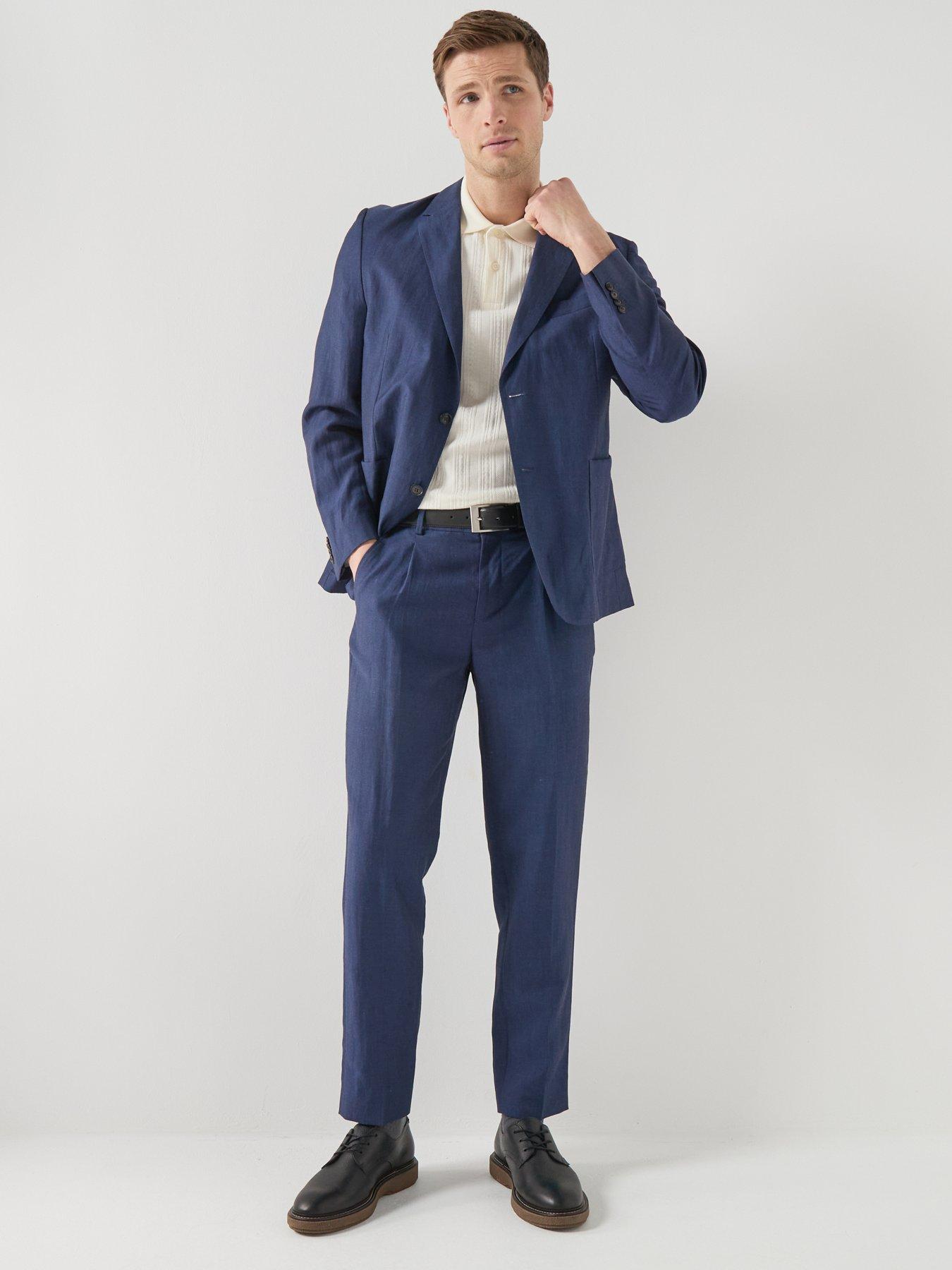 Image 5 of 6 of Barbour Barbour Willowtree Linen Blend Trousers - Navy