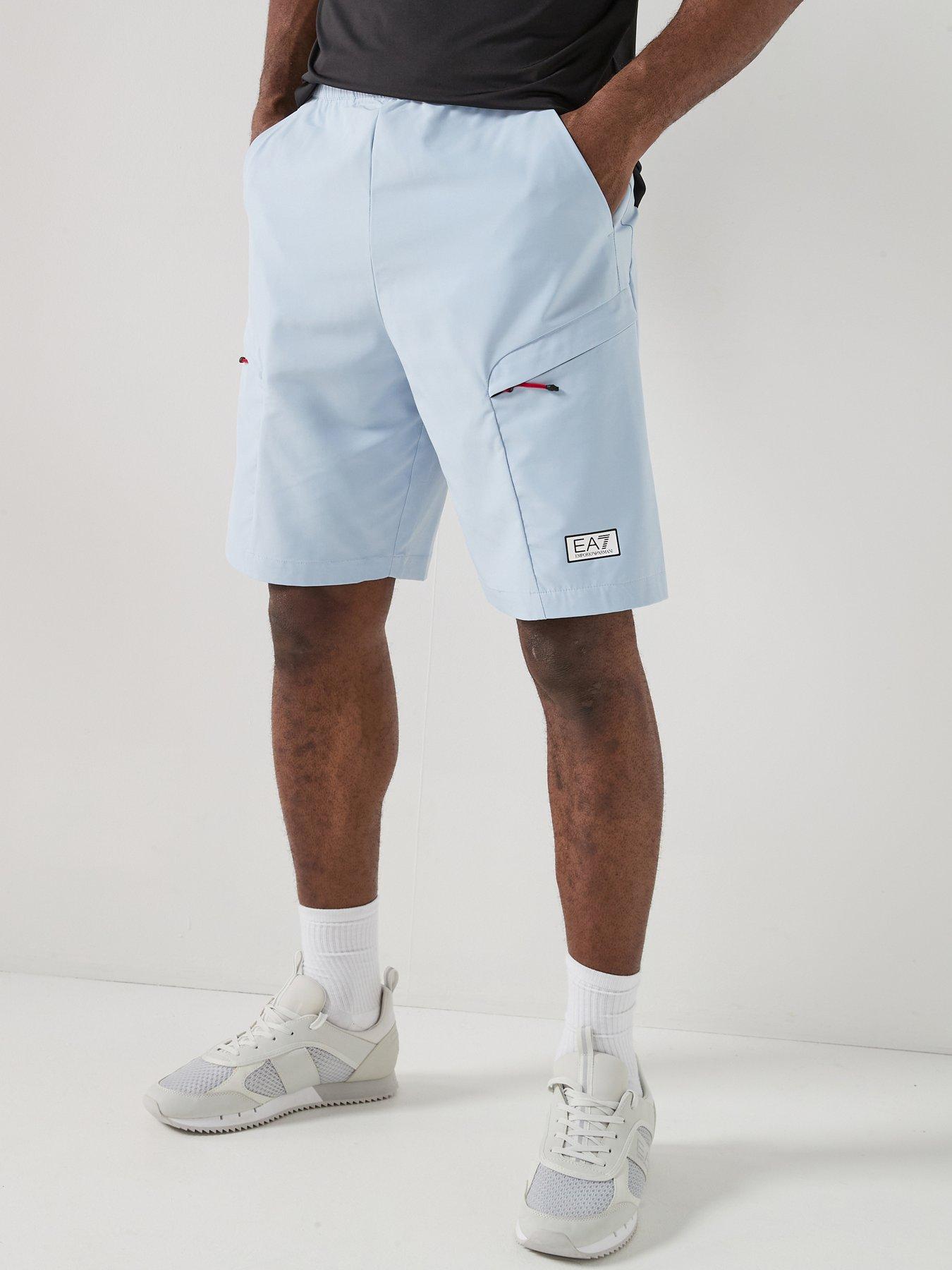 EA7 Emporio Armani Ventus Shorts - Light Blue
