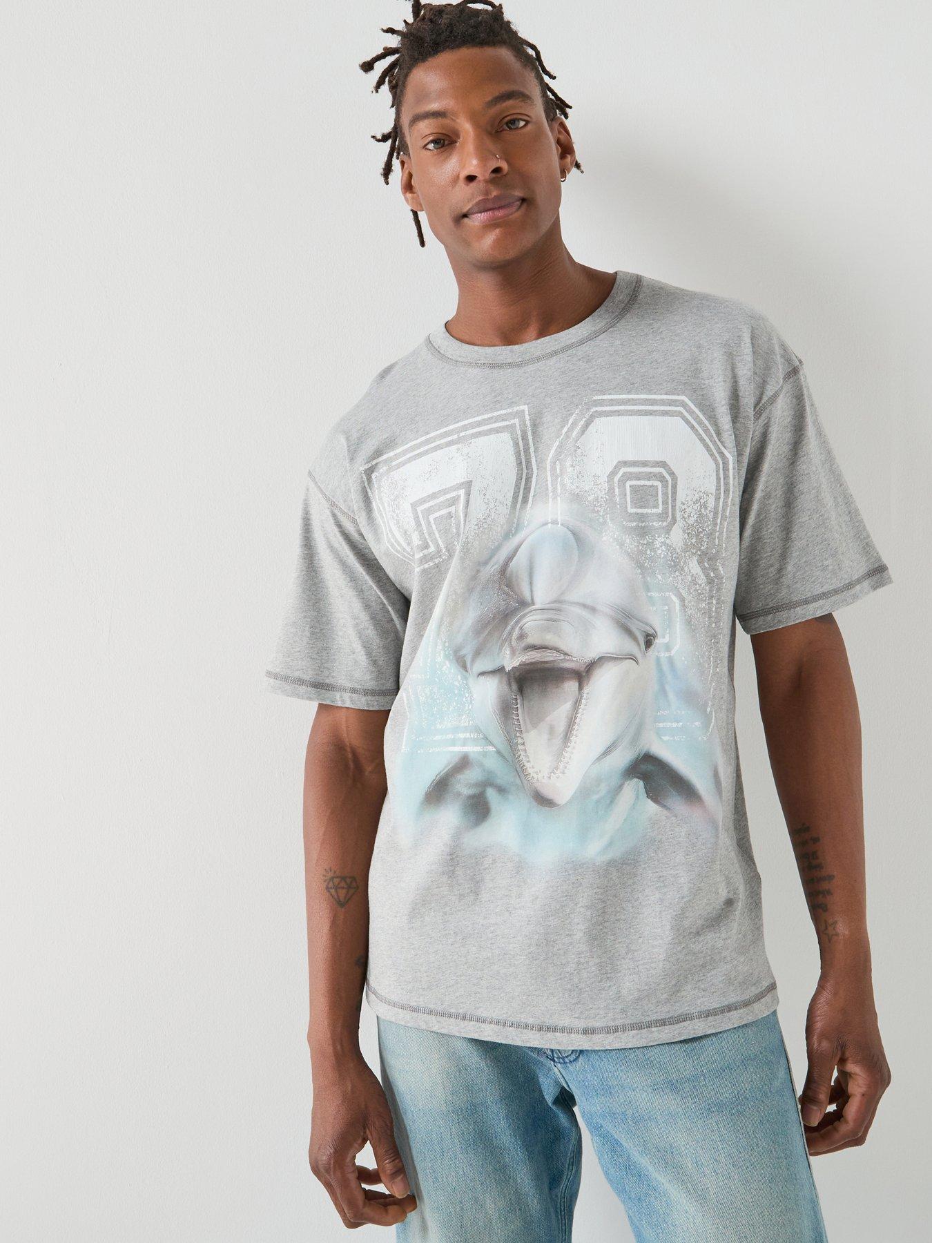 Diesel Graphic T-Shirt - Grey