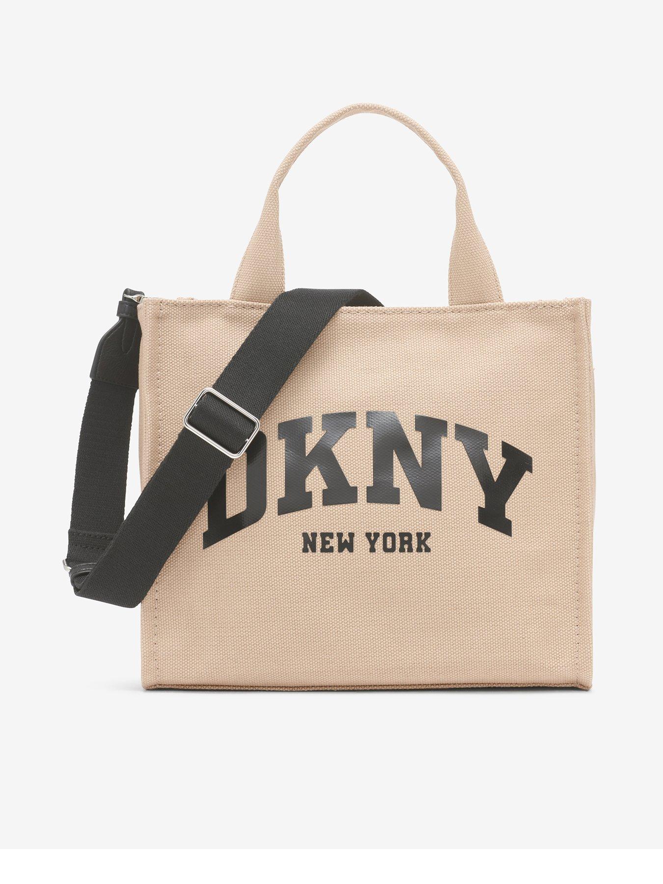 DKNY Hadlee Medium Tote Bag - Beige