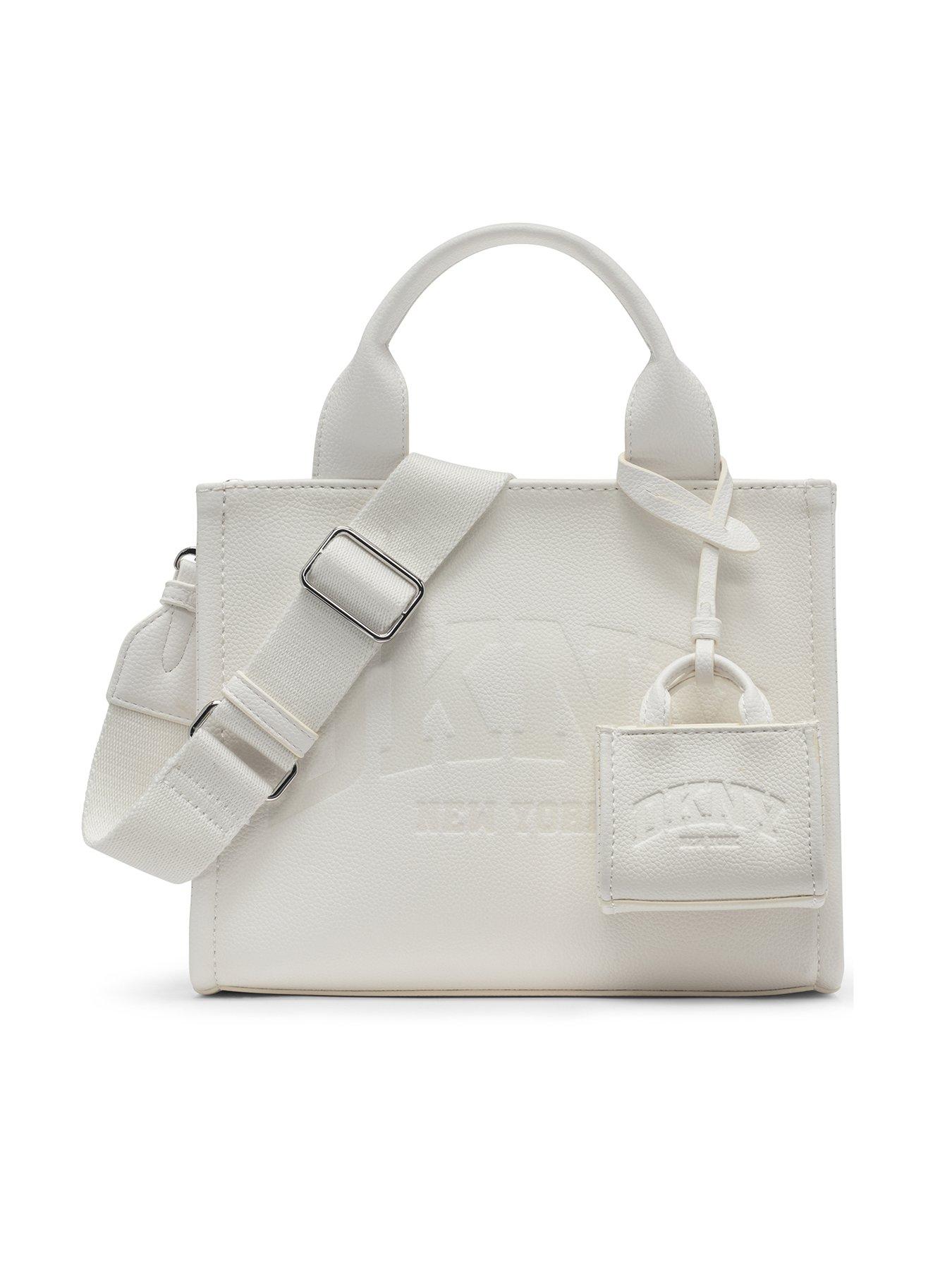 DKNY Hadlee Small Tote - White