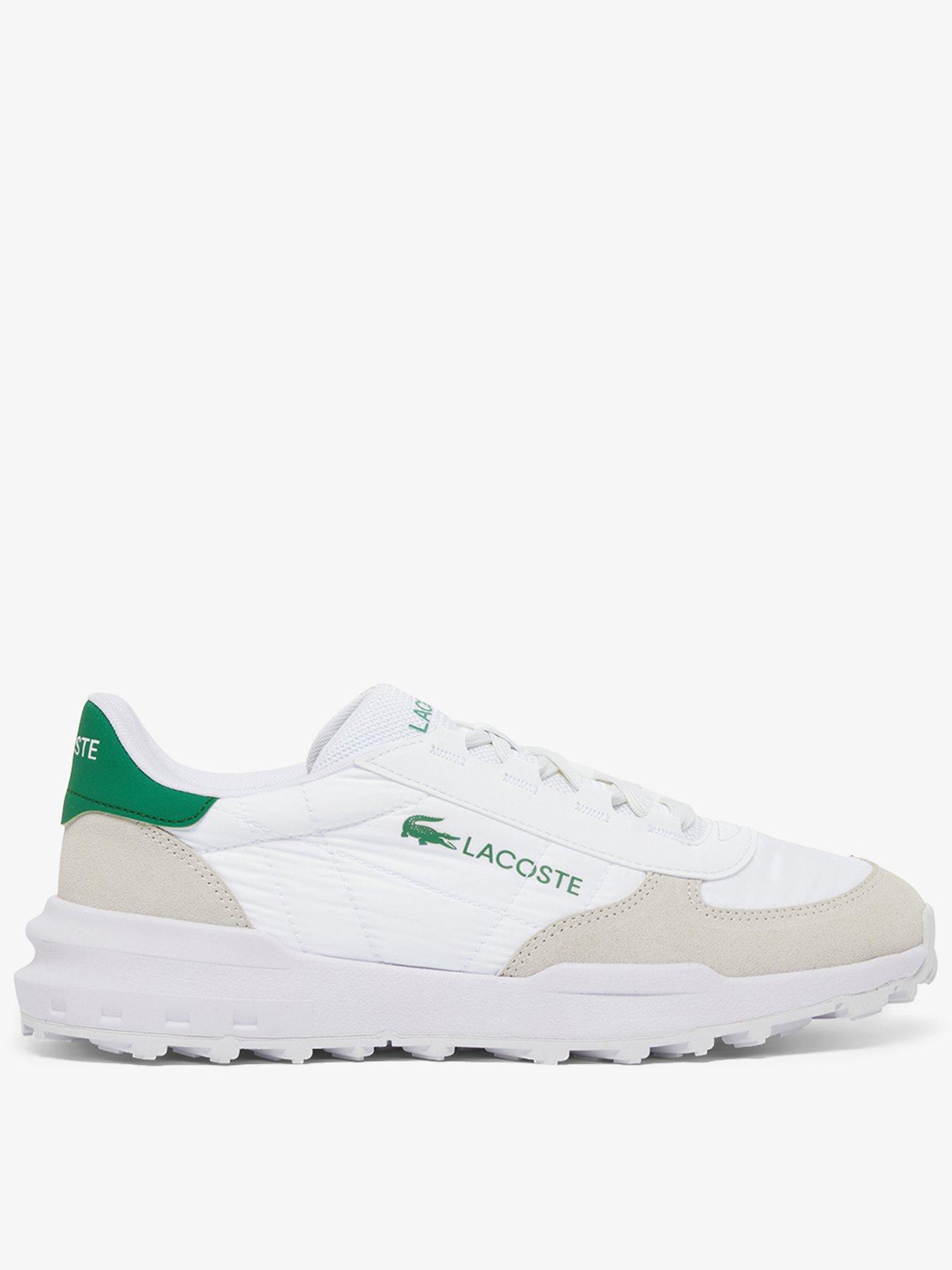 Lacoste Elite Actv Evo Trainers, White, Size 11, Men
