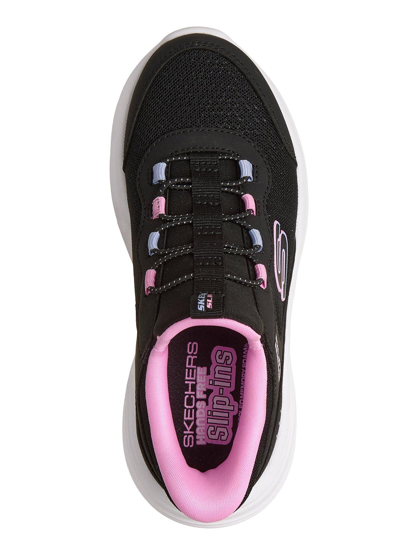 Image 2 of 5 of Skechers Kids Bounder Pro Slip-In Trainers - Black