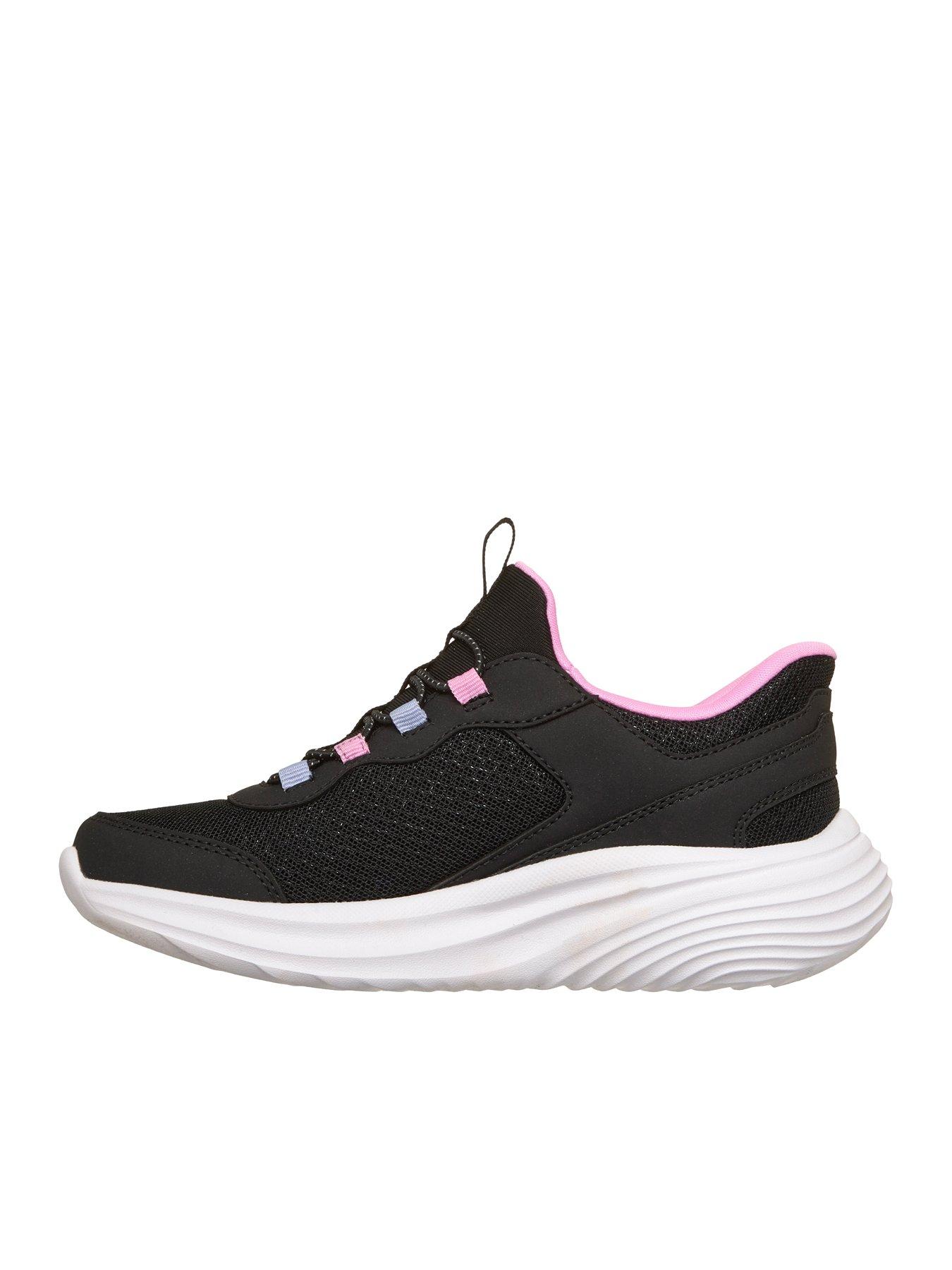 Image 4 of 5 of Skechers Kids Bounder Pro Slip-In Trainers - Black