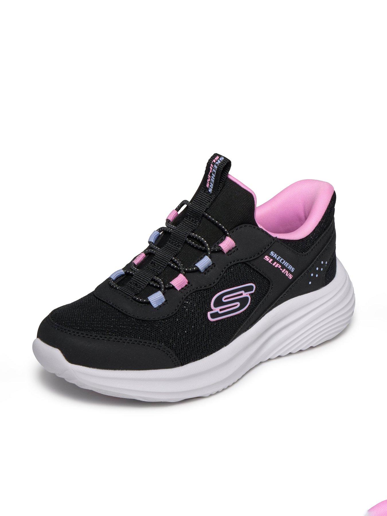 Image 5 of 5 of Skechers Kids Bounder Pro Slip-In Trainers - Black