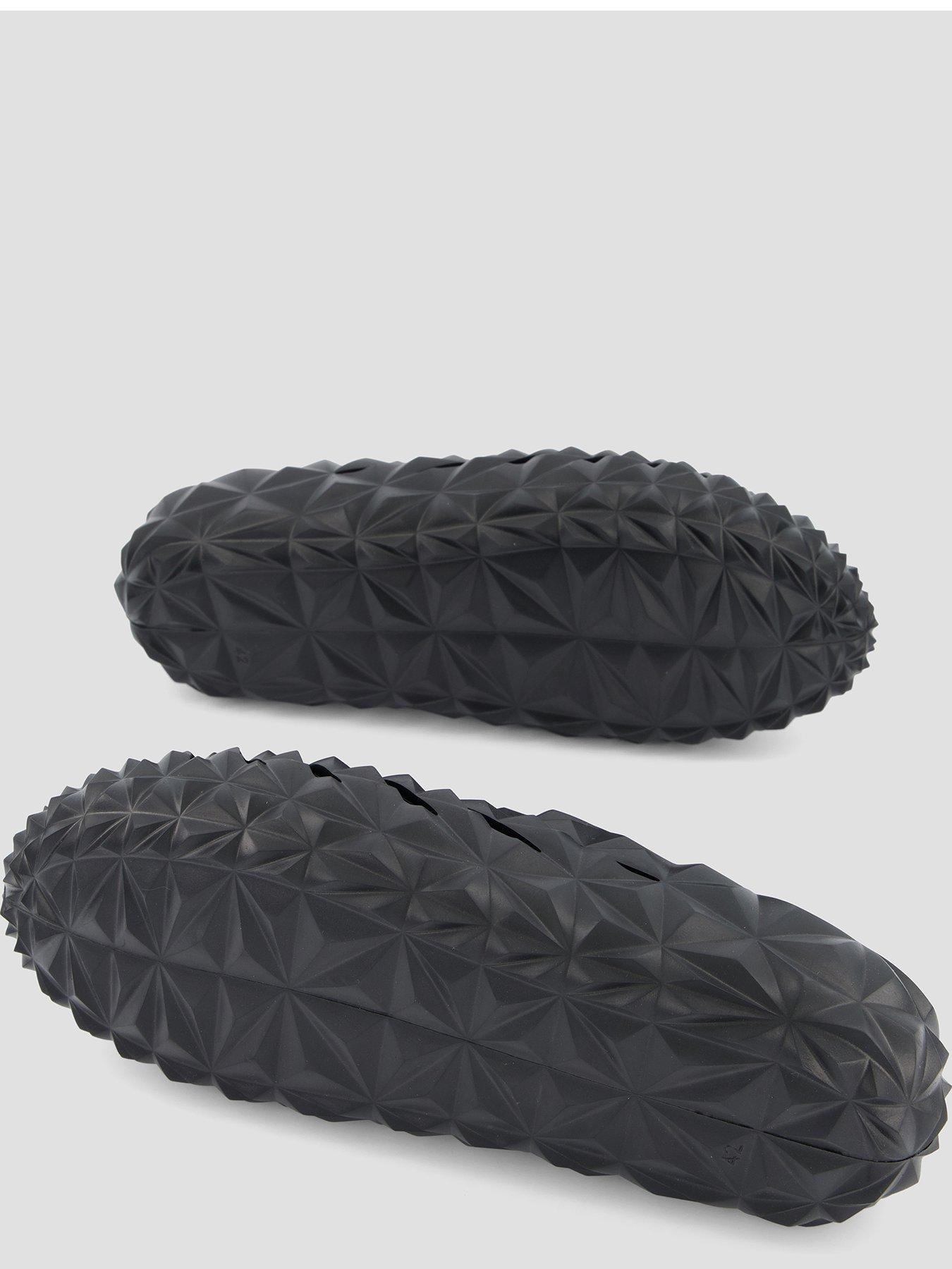 Image 4 of 7 of EA7 Emporio Armani Prisma Closed Toe Slider - Black