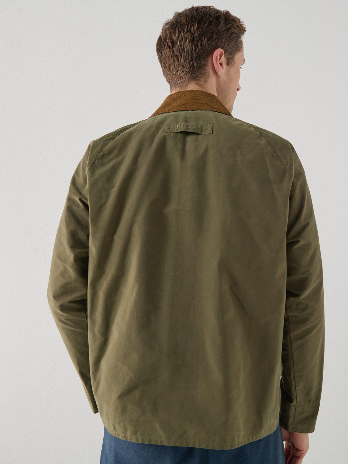 Image 2 of 6 of Barbour Icons Transport Mid Length Casual Jacket - Dark Khaki