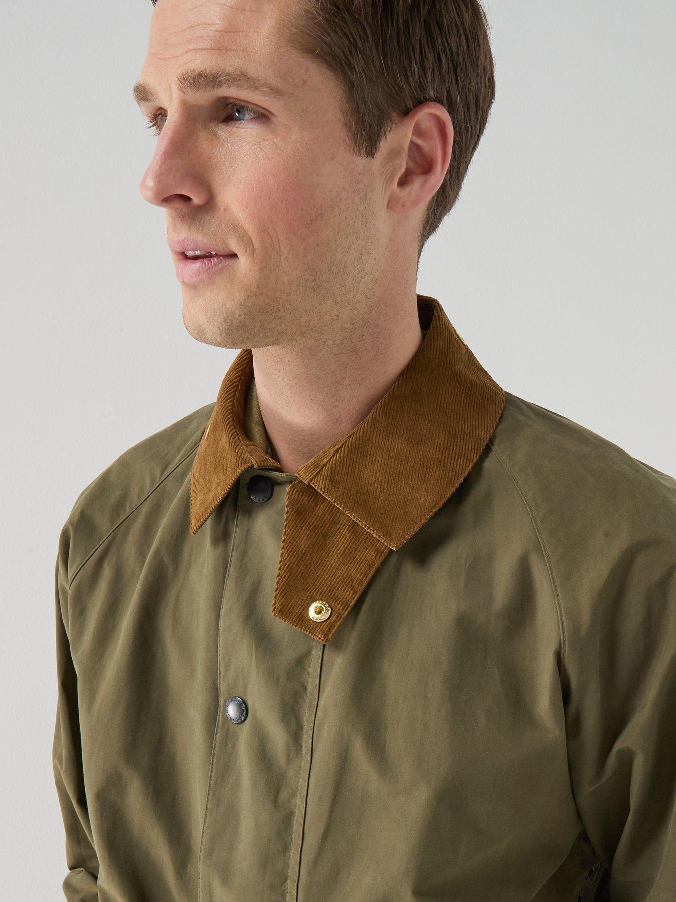 Image 4 of 6 of Barbour Icons Transport Mid Length Casual Jacket - Dark Khaki