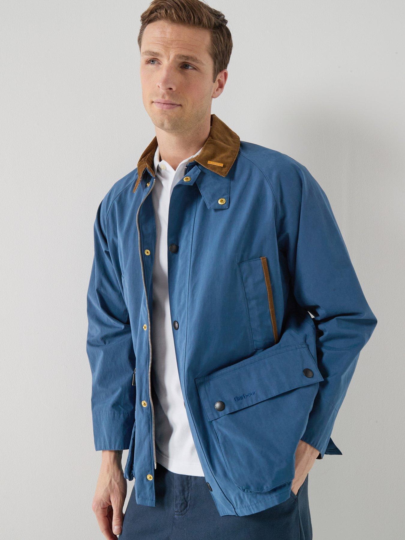 Barbour Icons Bedale Longer Length Casual Jacket - Dark Blue