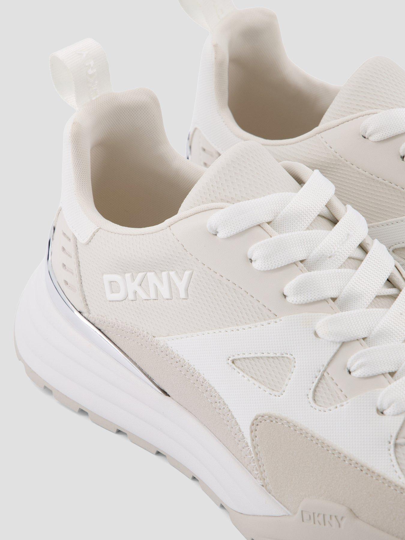 Image 5 of 7 of DKNY Zandrae - Lace Up Sneaker 60mm - White