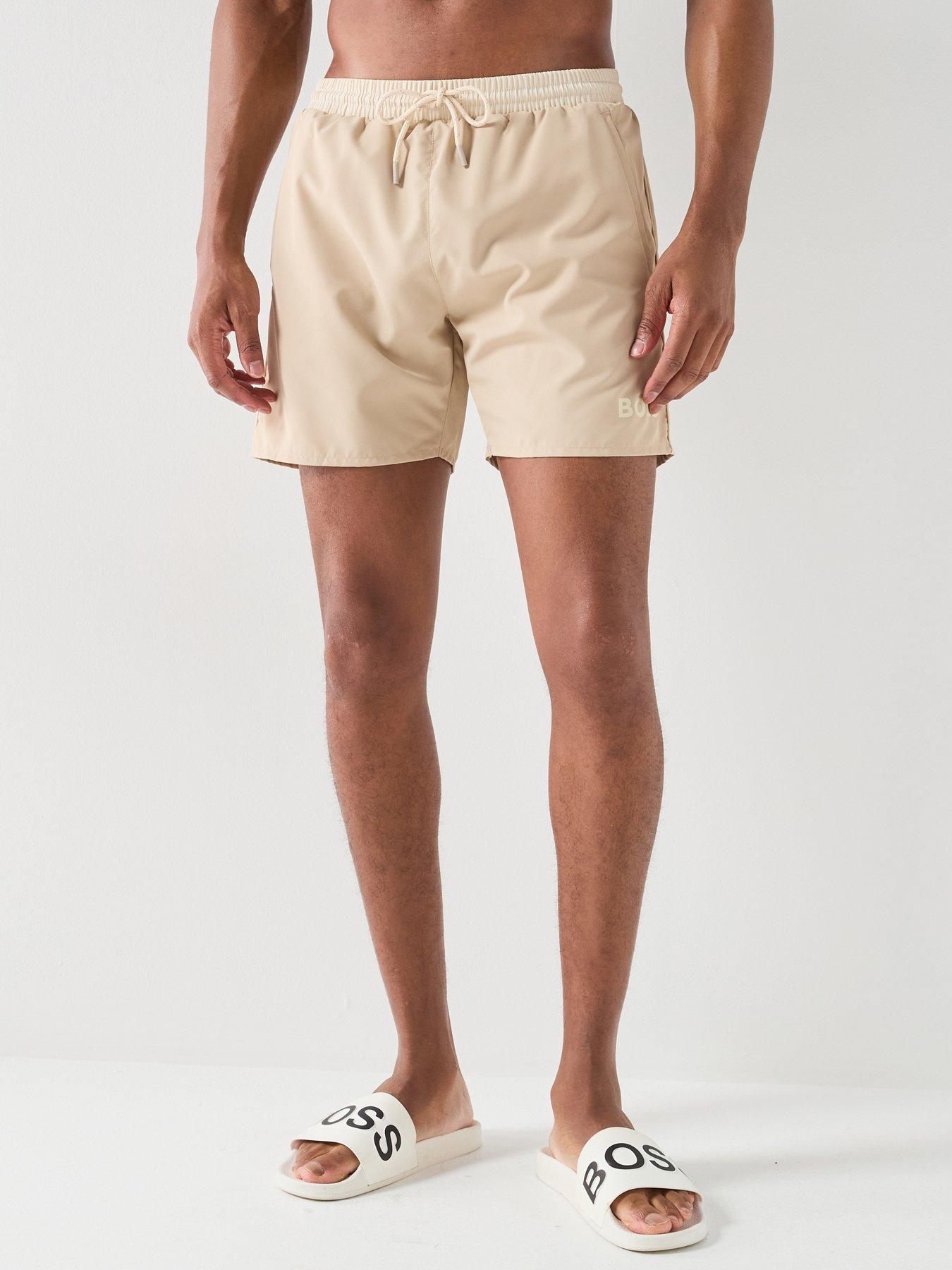 BOSS Boss Starfish Swim Shorts - Light Beige