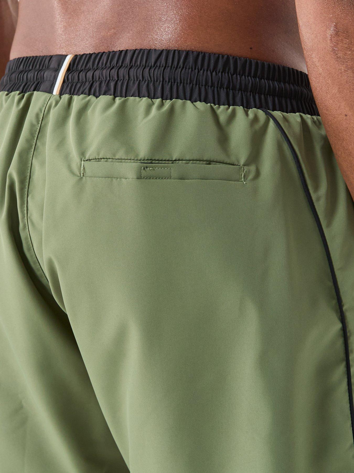Image 5 of 5 of BOSS Starfish Swim Shorts - Dark Green