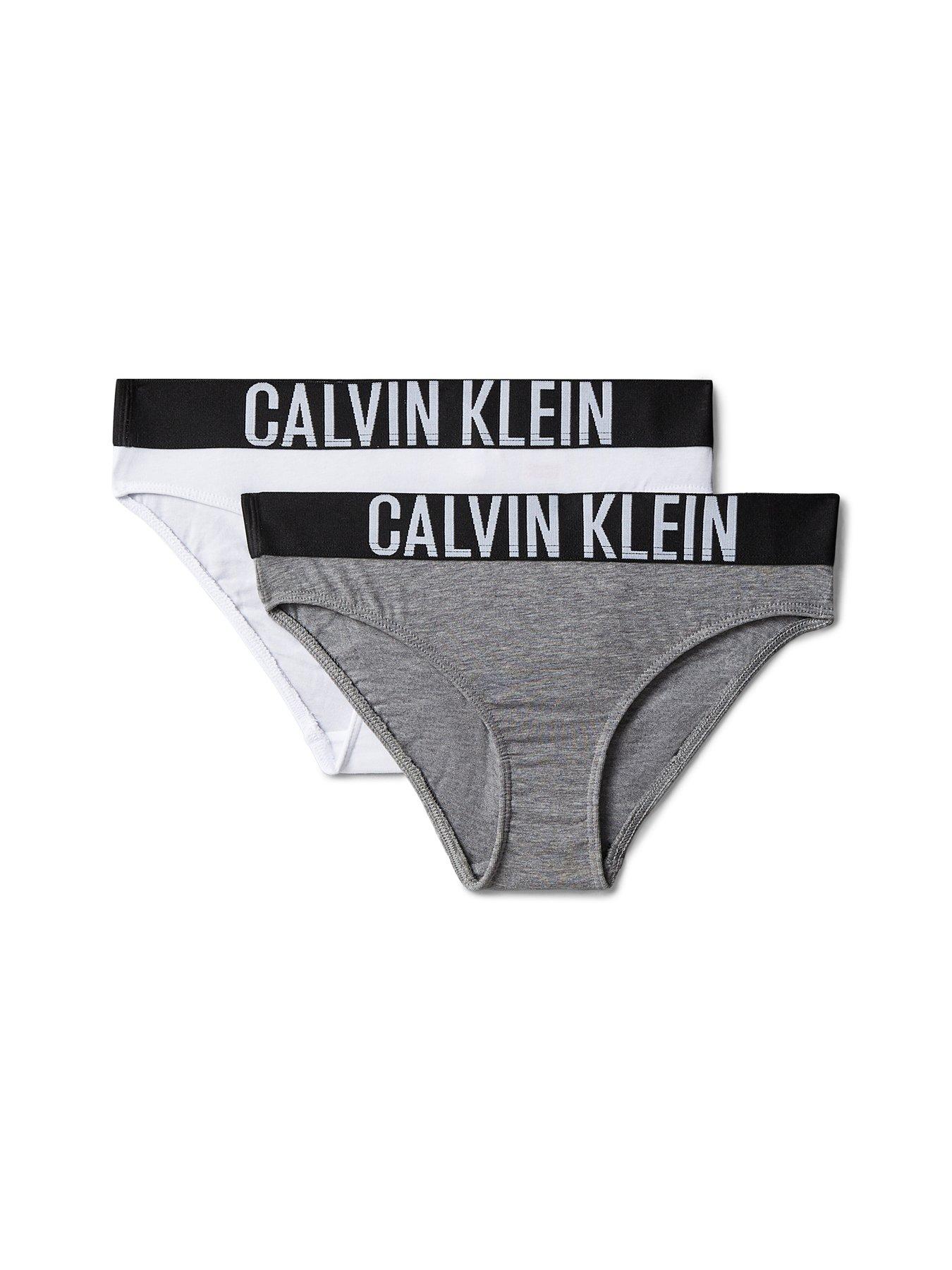 Calvin Klein Girls 2 Pack Intense Power Bikini Briefs