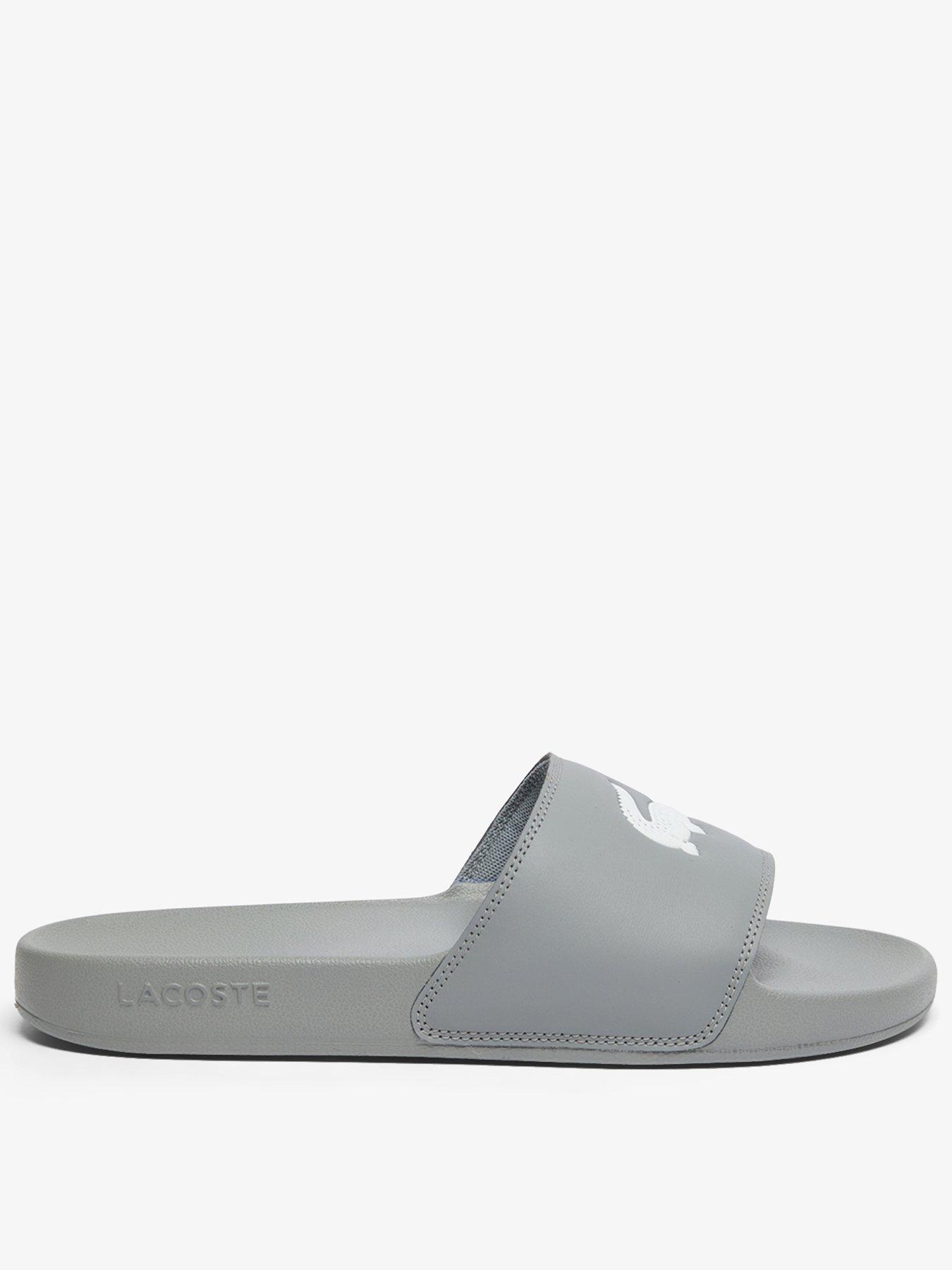 Lacoste Serve Sliders - Grey
