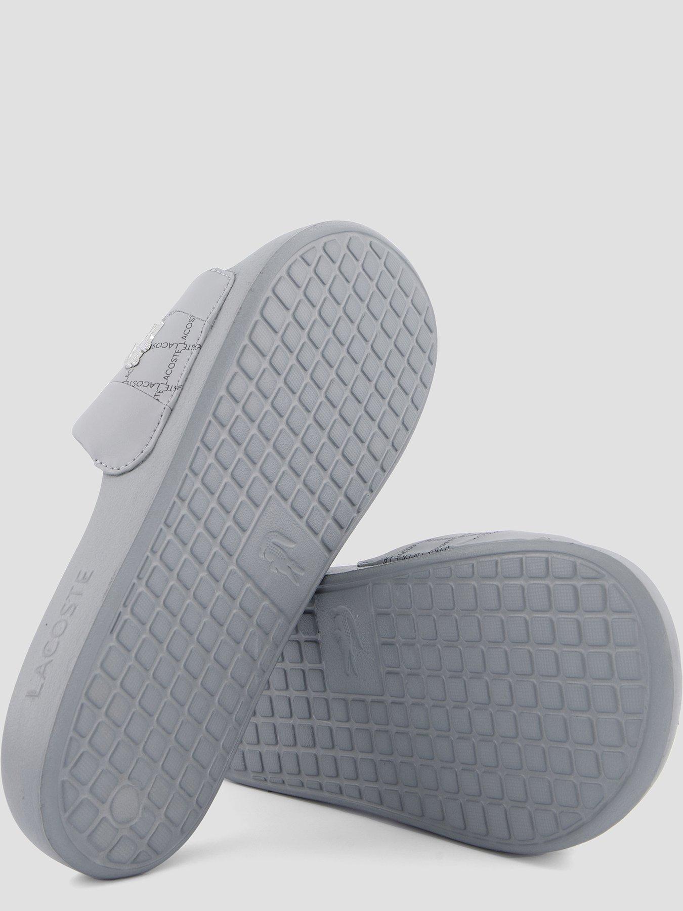 Image 4 of 7 of Lacoste Serve Hybrid Sliders - Grey