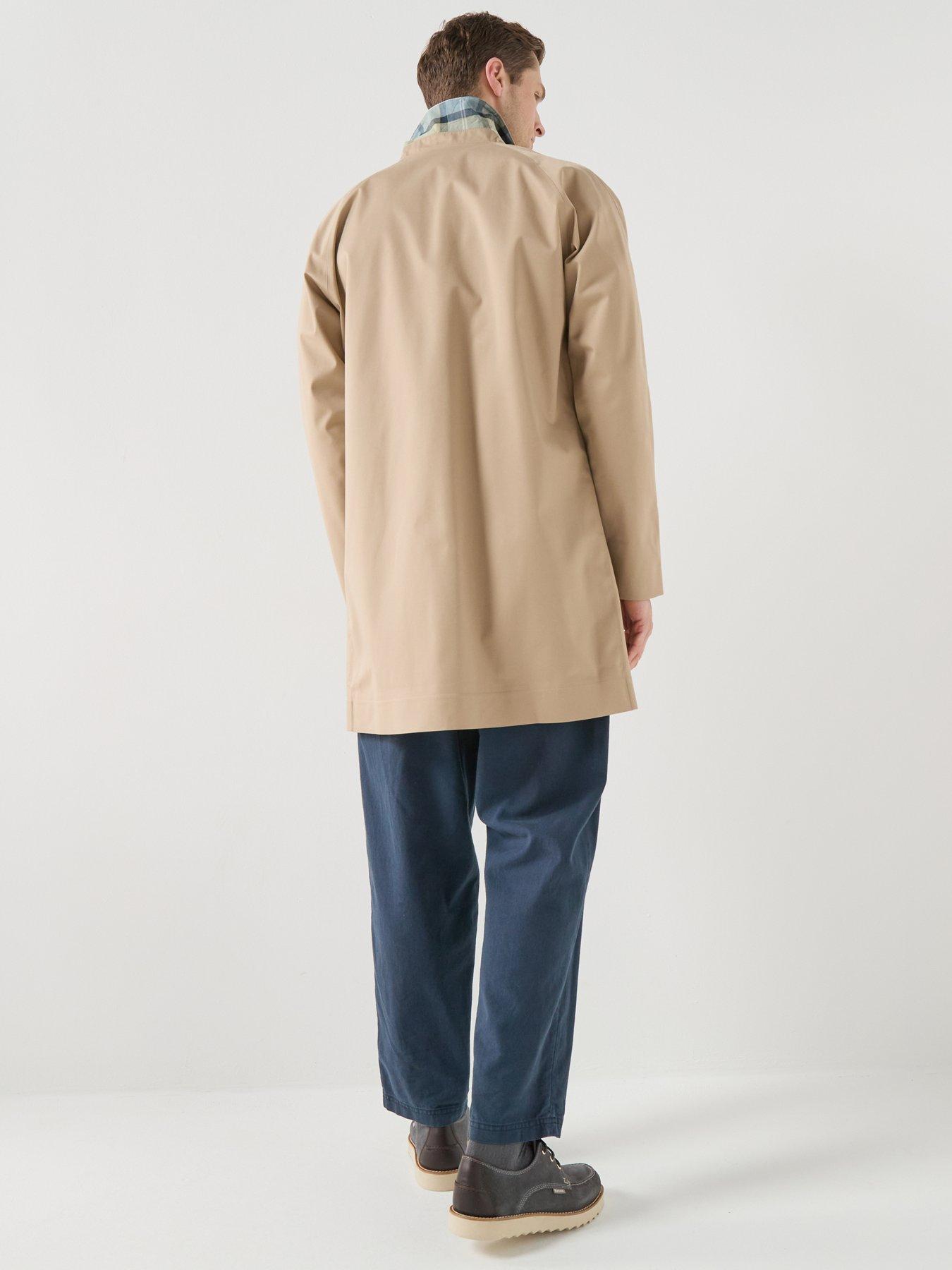 Image 2 of 6 of Barbour Rokig Waterproof Mac Jacket - Beige