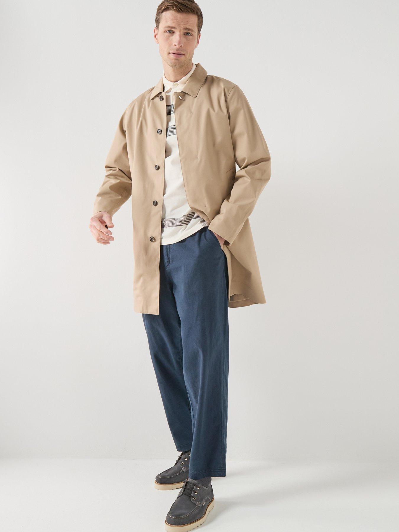 Image 5 of 6 of Barbour Rokig Waterproof Mac Jacket - Beige