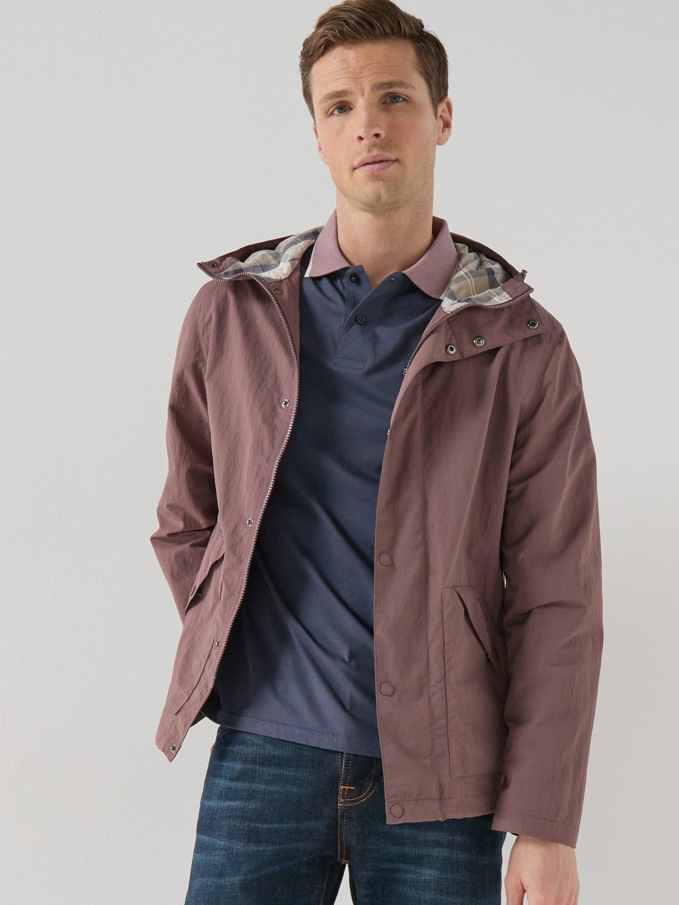 Image 1 of 6 of Barbour Baywick Showerproof Hooded Jacket - Brown