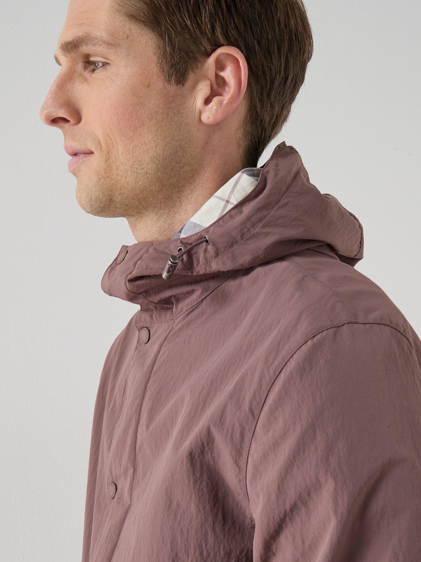 Image 4 of 6 of Barbour Baywick Showerproof Hooded Jacket - Brown