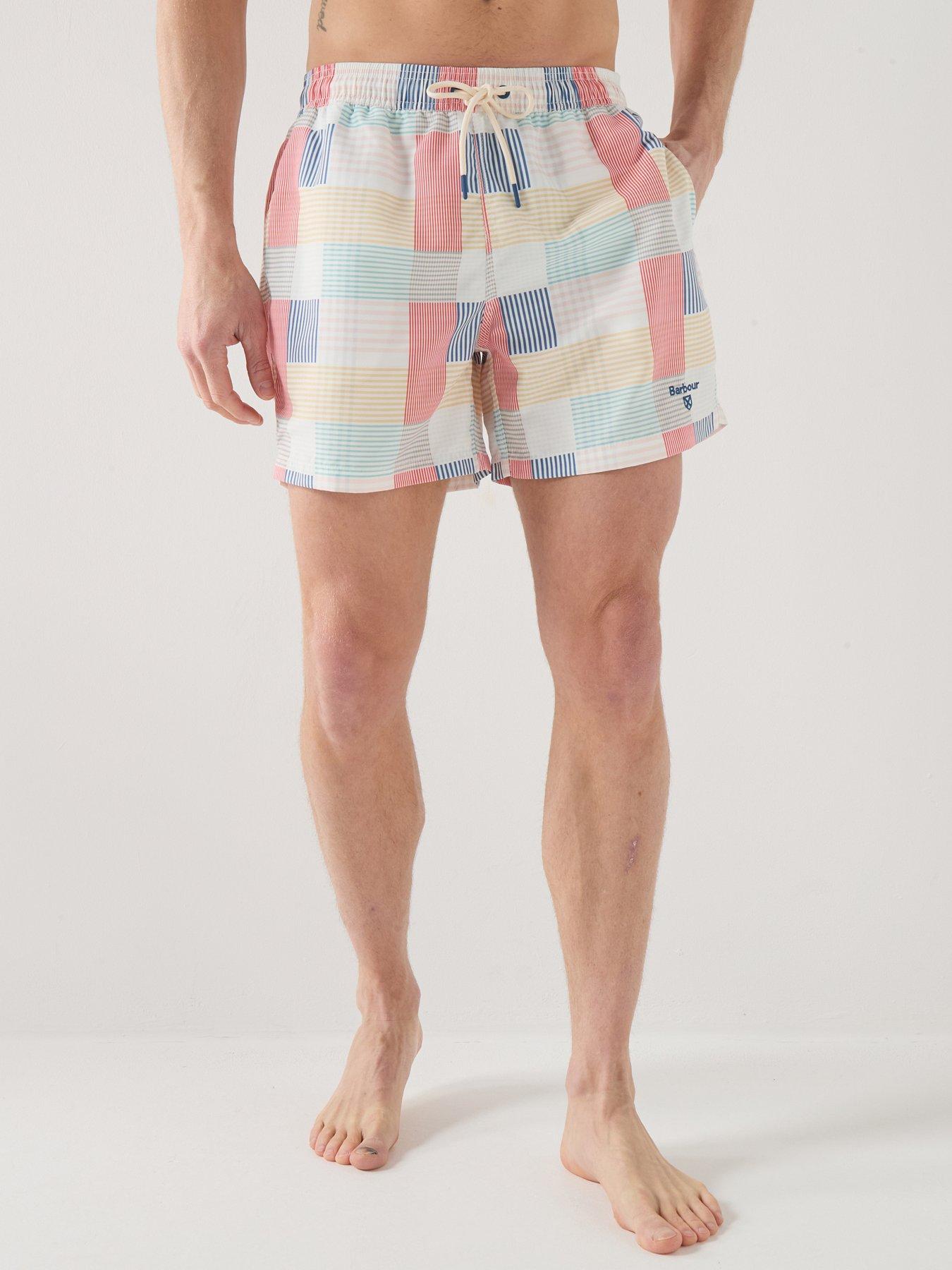 Image 1 of 4 of Barbour Patch Swim Shorts - Dark Multi