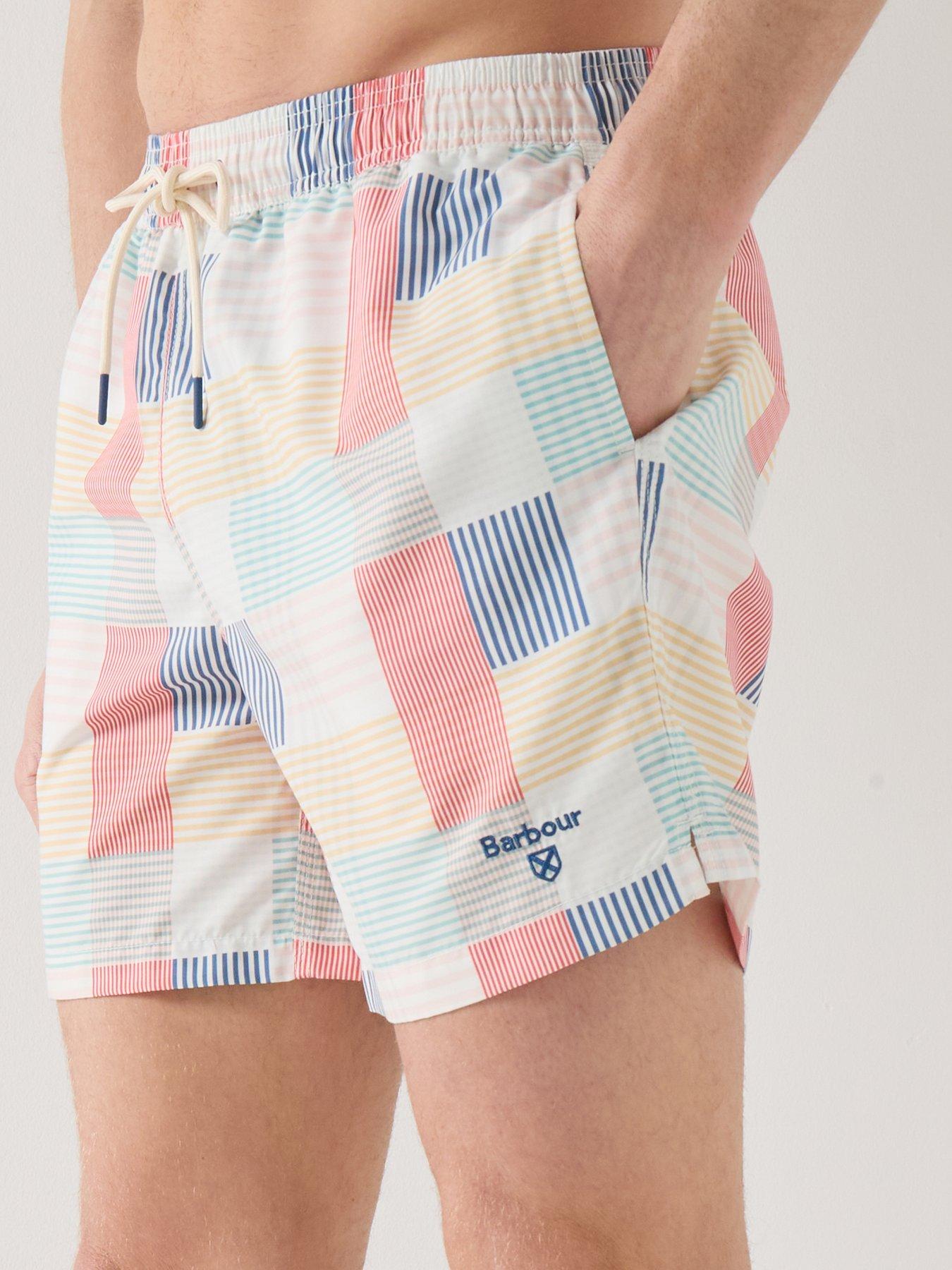 Image 4 of 4 of Barbour Patch Swim Shorts - Dark Multi