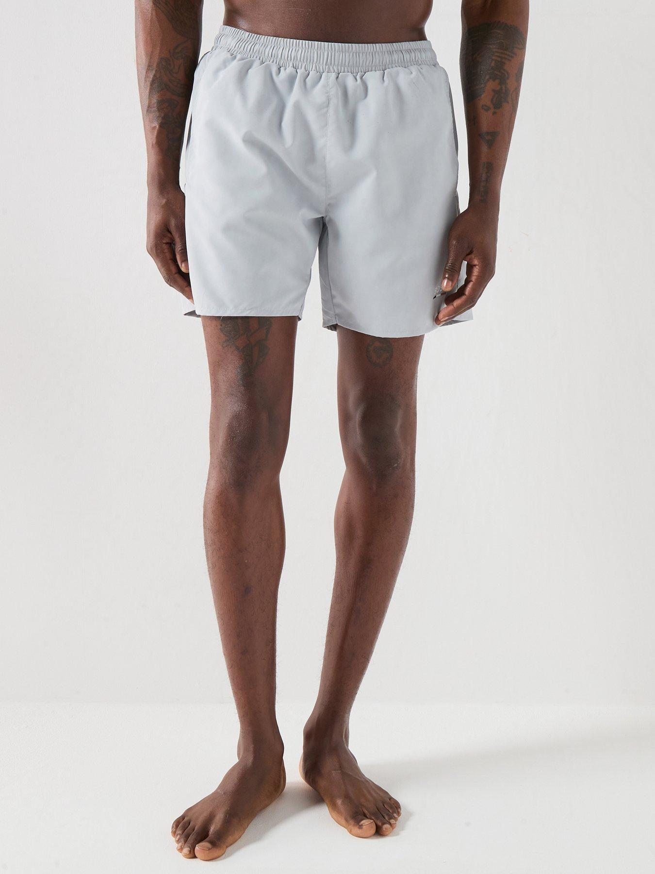 BOSS Swordfish Swim Shorts, Dark Grey, Size L, Men